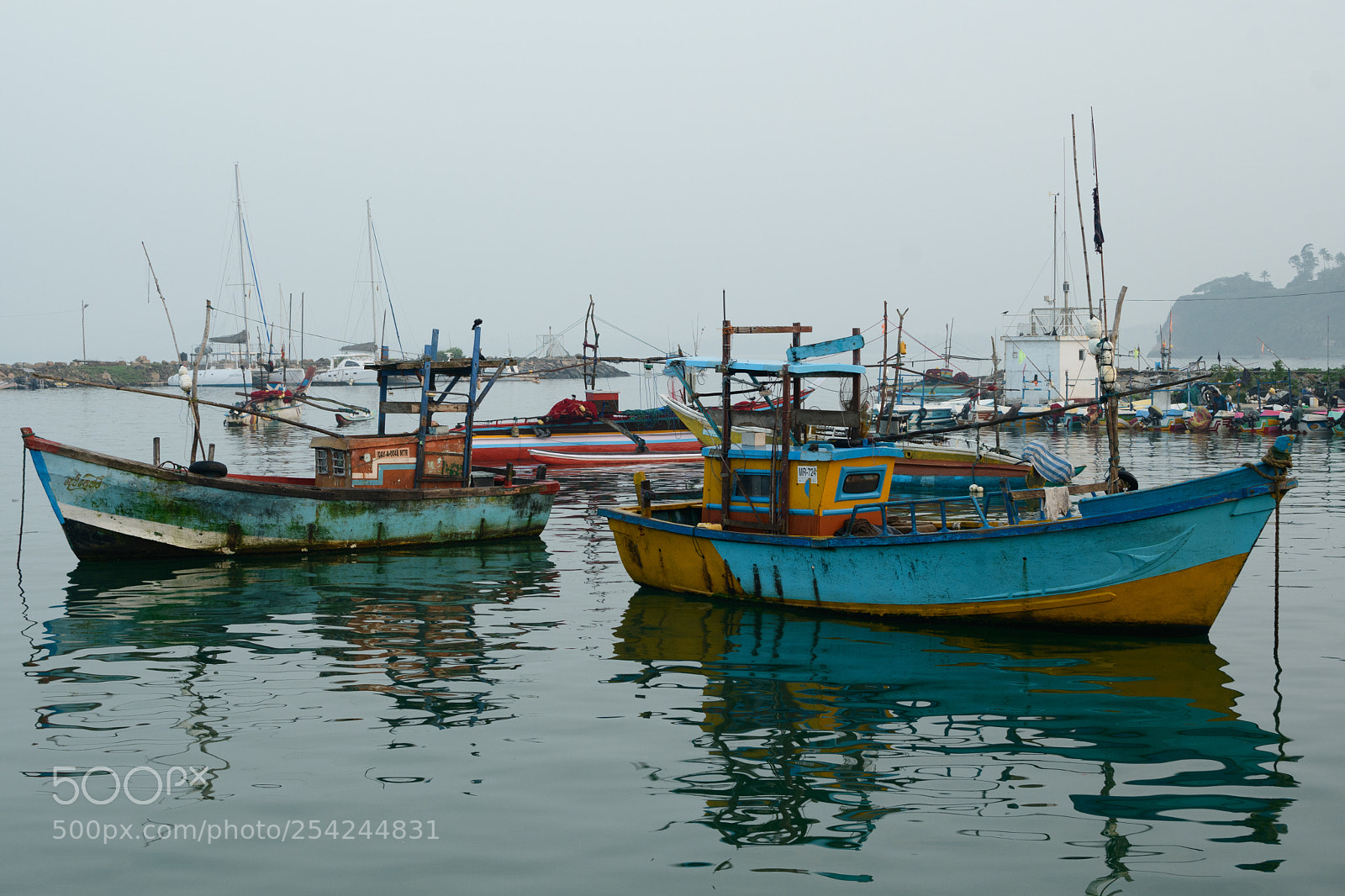 Nikon D7500 sample photo. Boats photography