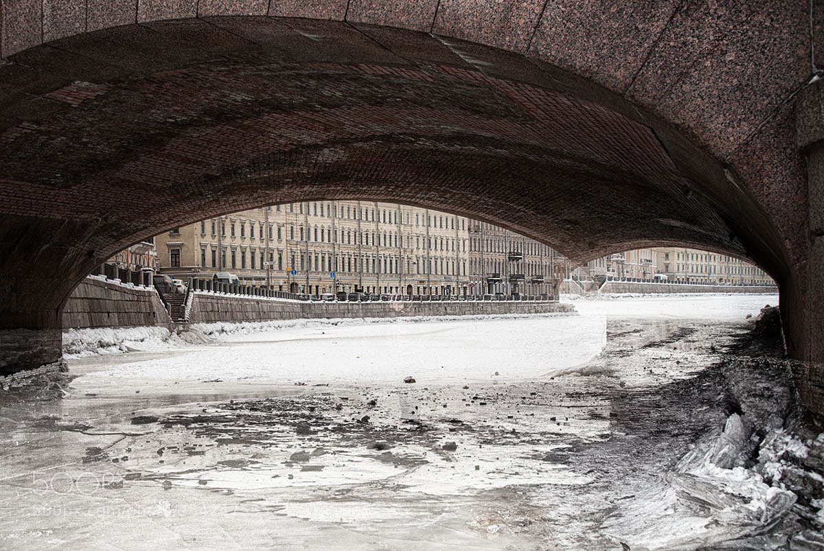Nikon D700 sample photo. Under the bridges photography