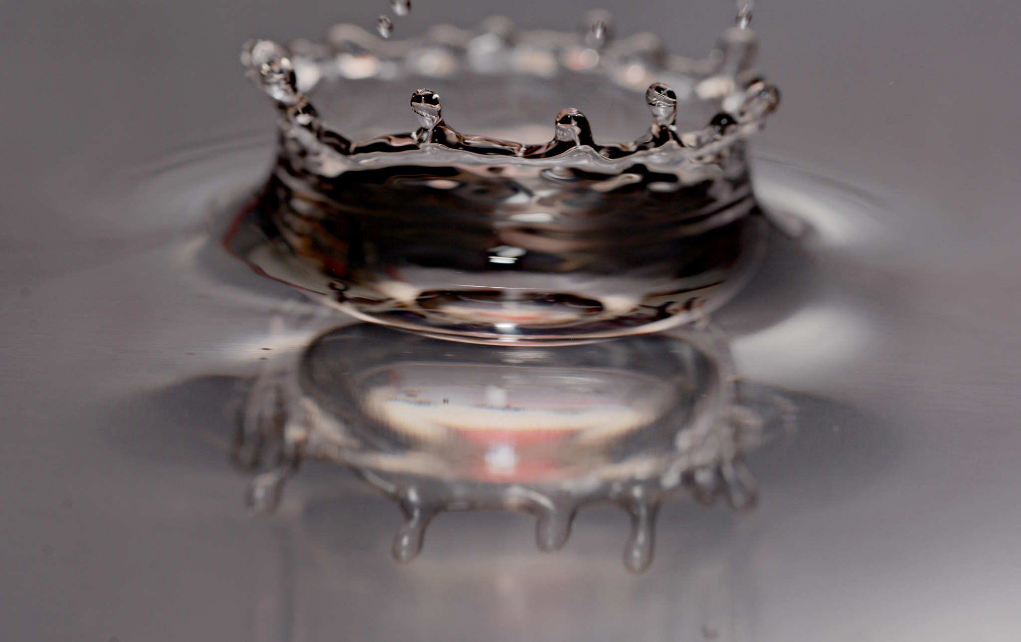 Nikon D7100 sample photo. Water crown photography