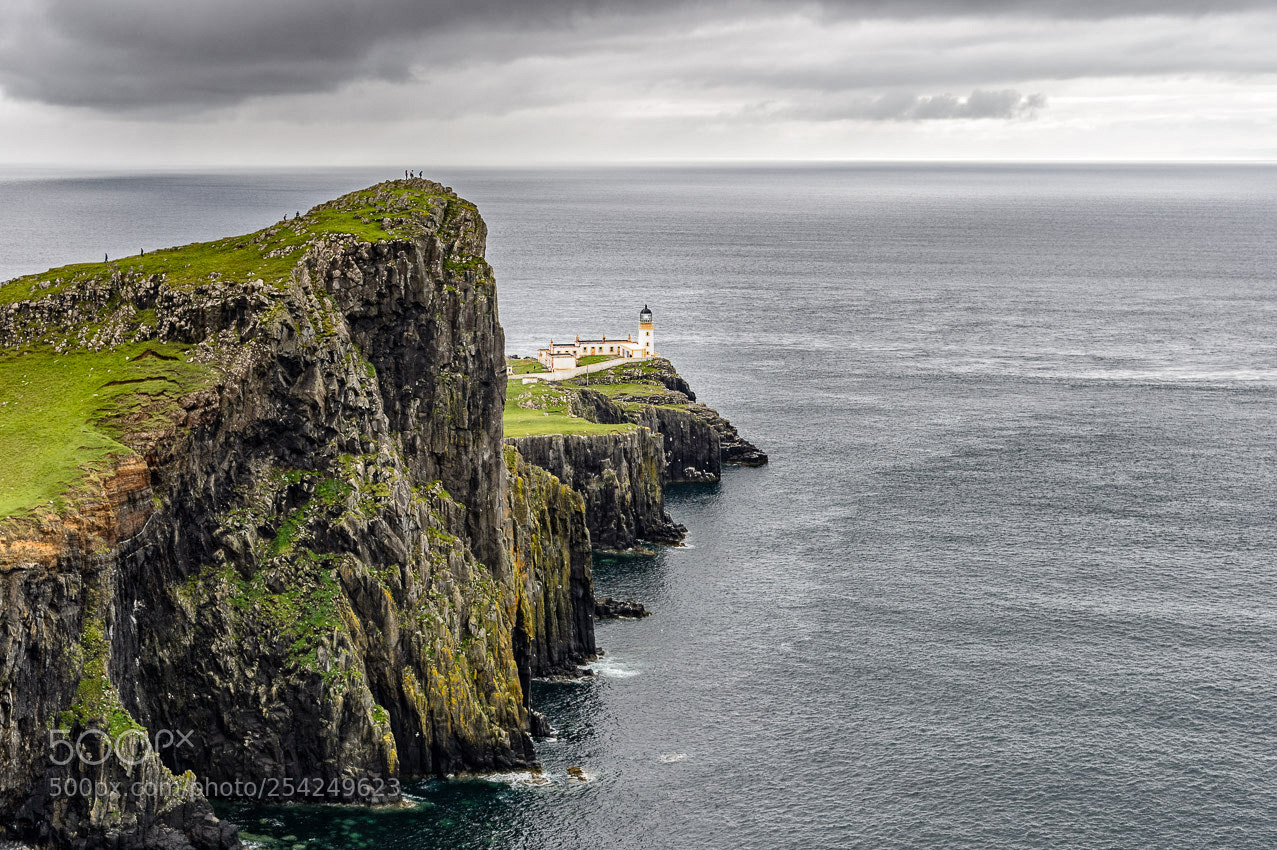 Nikon D4 sample photo. Neist point lighthouse photography