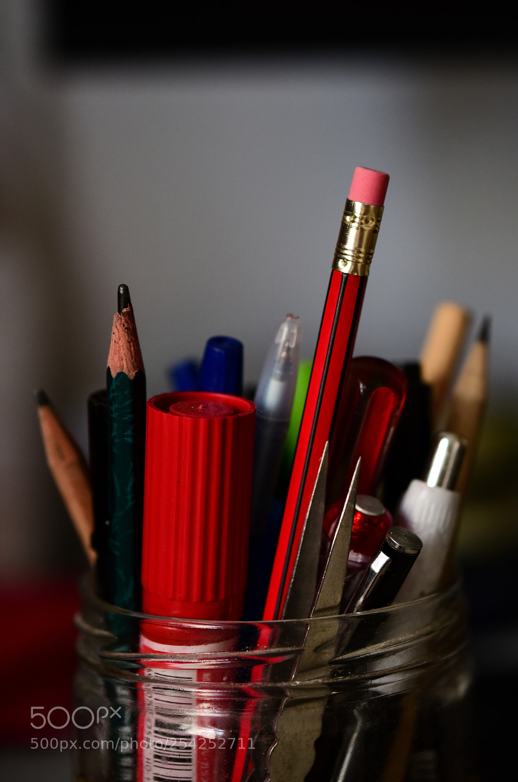 Nikon D810 sample photo. Pencil photography