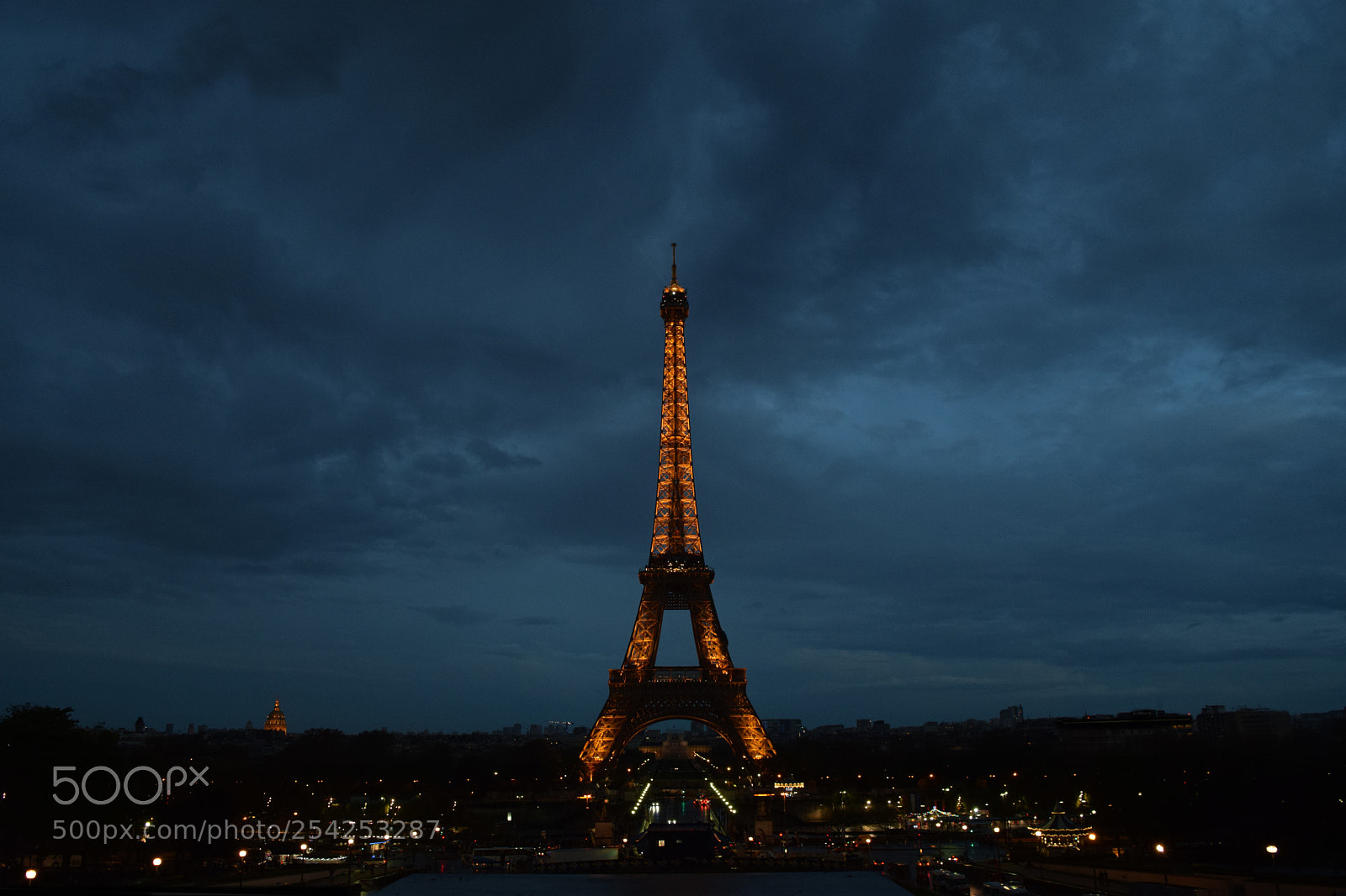 Nikon D3300 sample photo. Stormy paris photography