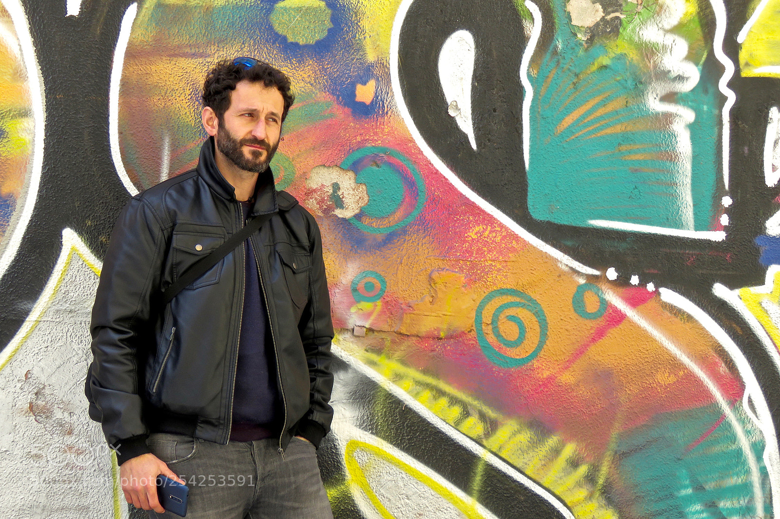 Canon PowerShot SX60 HS sample photo. Graffiti wall photography