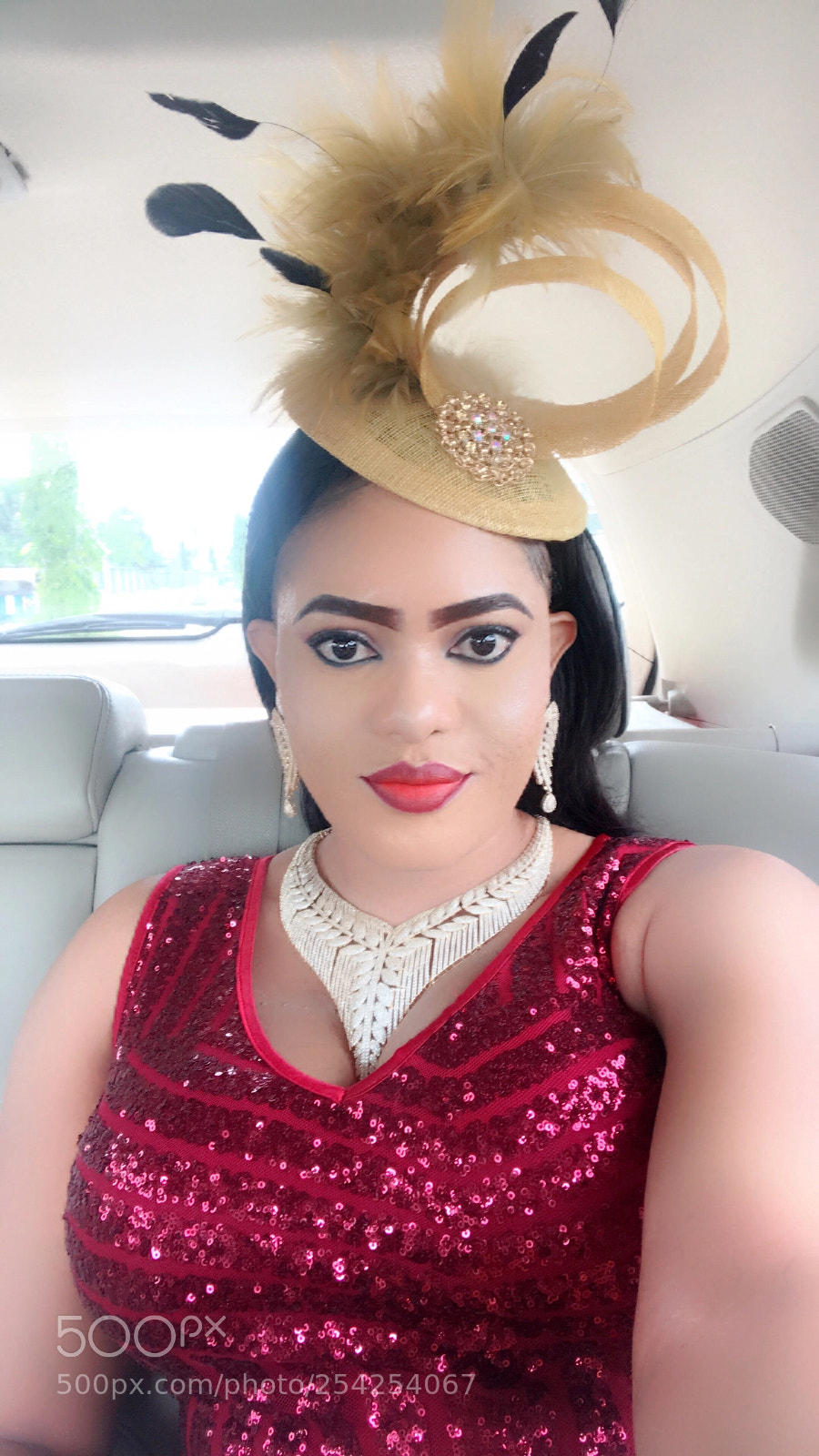 Apple iPhone 7 sample photo. Wedding dress & facinator ?? photography