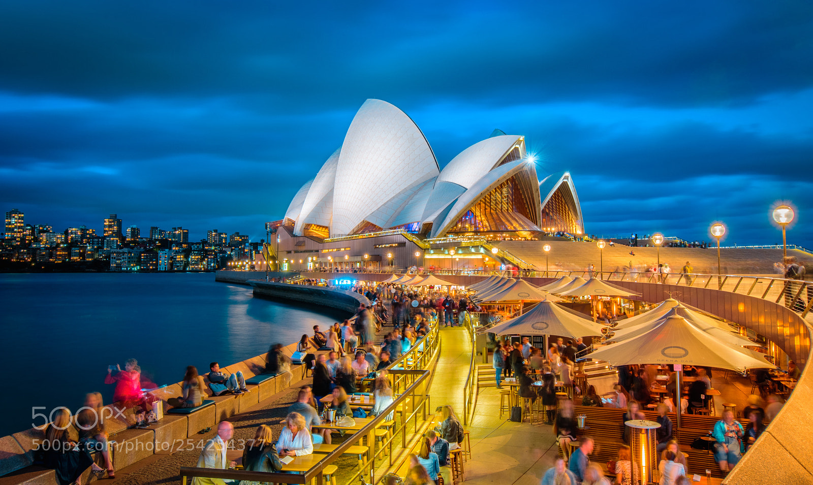Nikon D5500 sample photo. Sydney blue hour photography