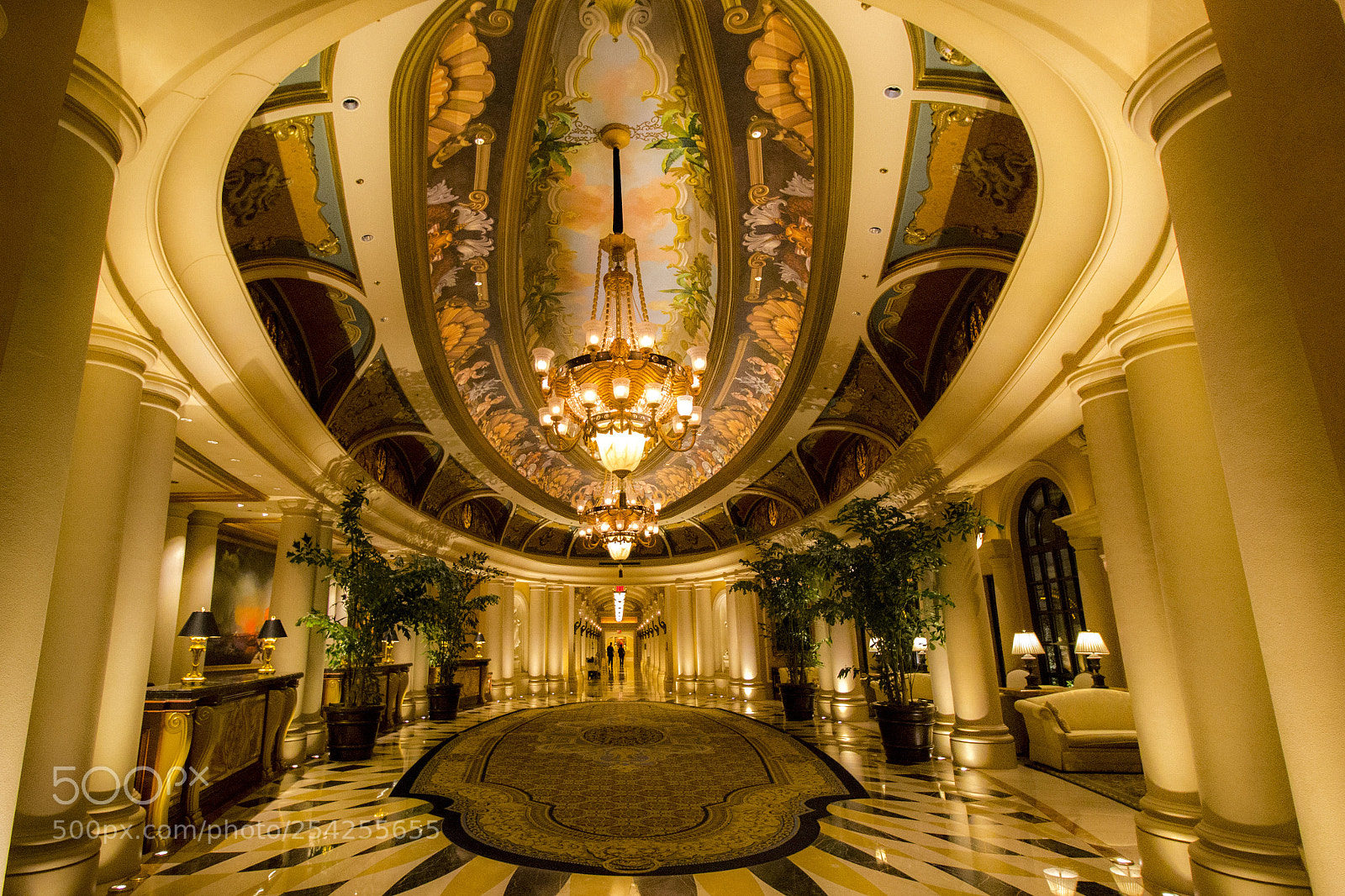 Canon EOS 550D (EOS Rebel T2i / EOS Kiss X4) sample photo. The golden hallway photography