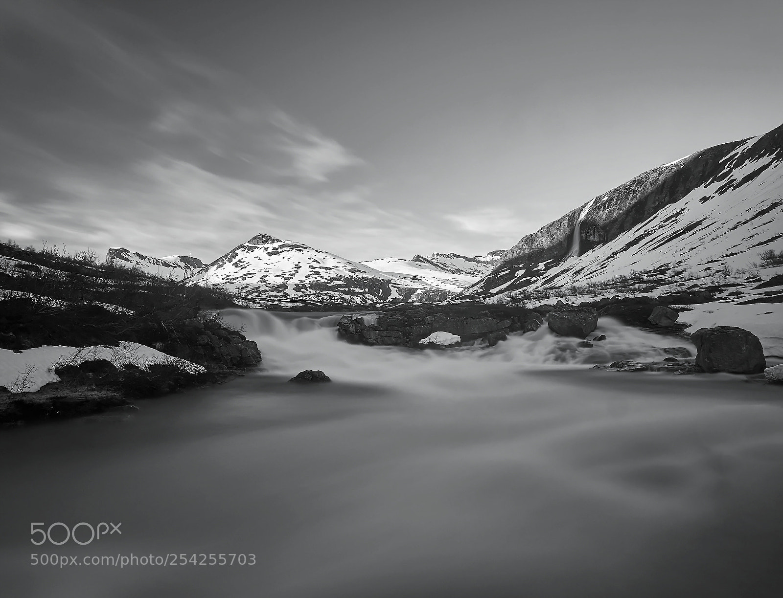 Olympus OM-D E-M1 sample photo. Snowmelt photography