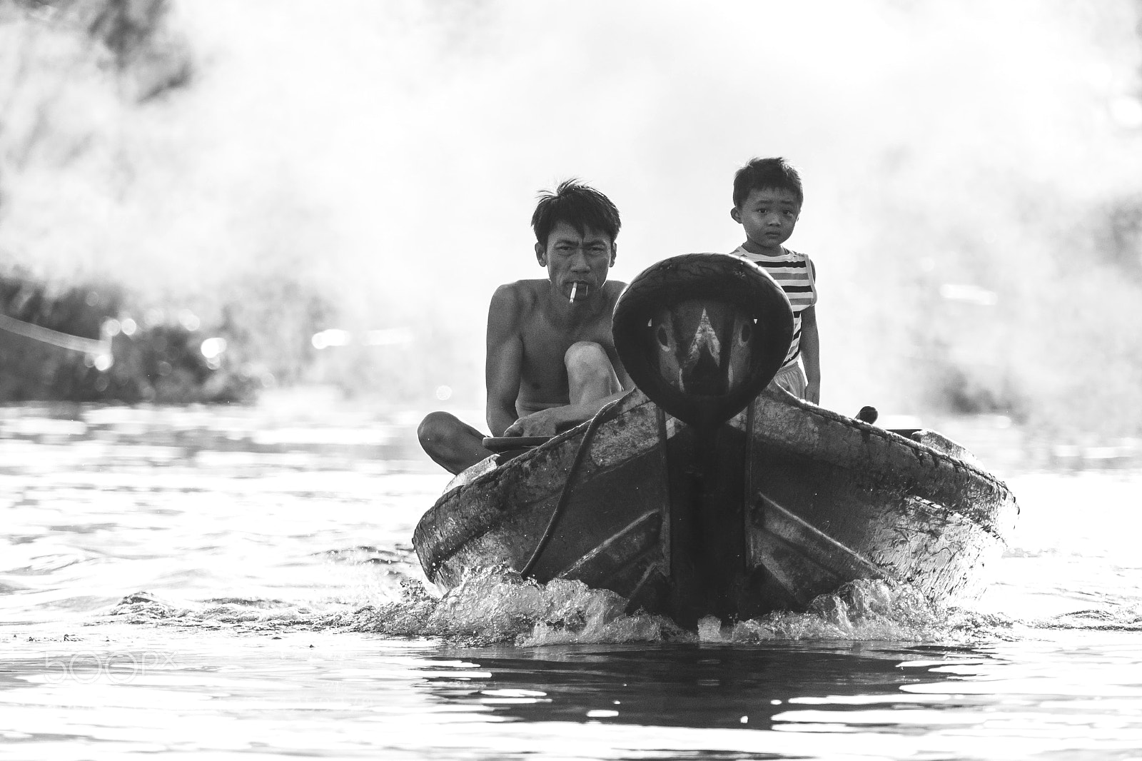 Olympus OM-D E-M5 II sample photo. Father & son photography