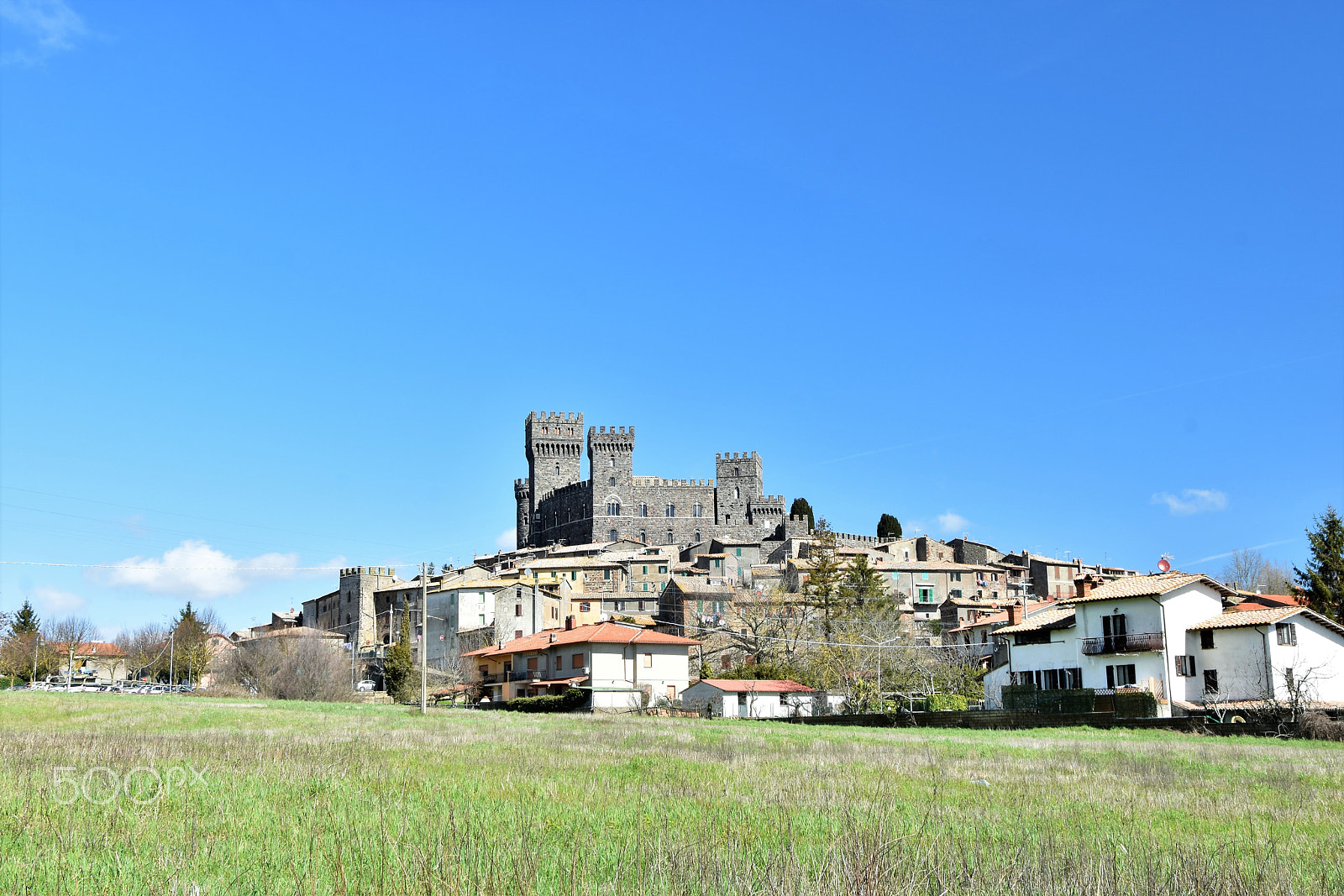 Nikon D5500 sample photo. Villages and woods photography