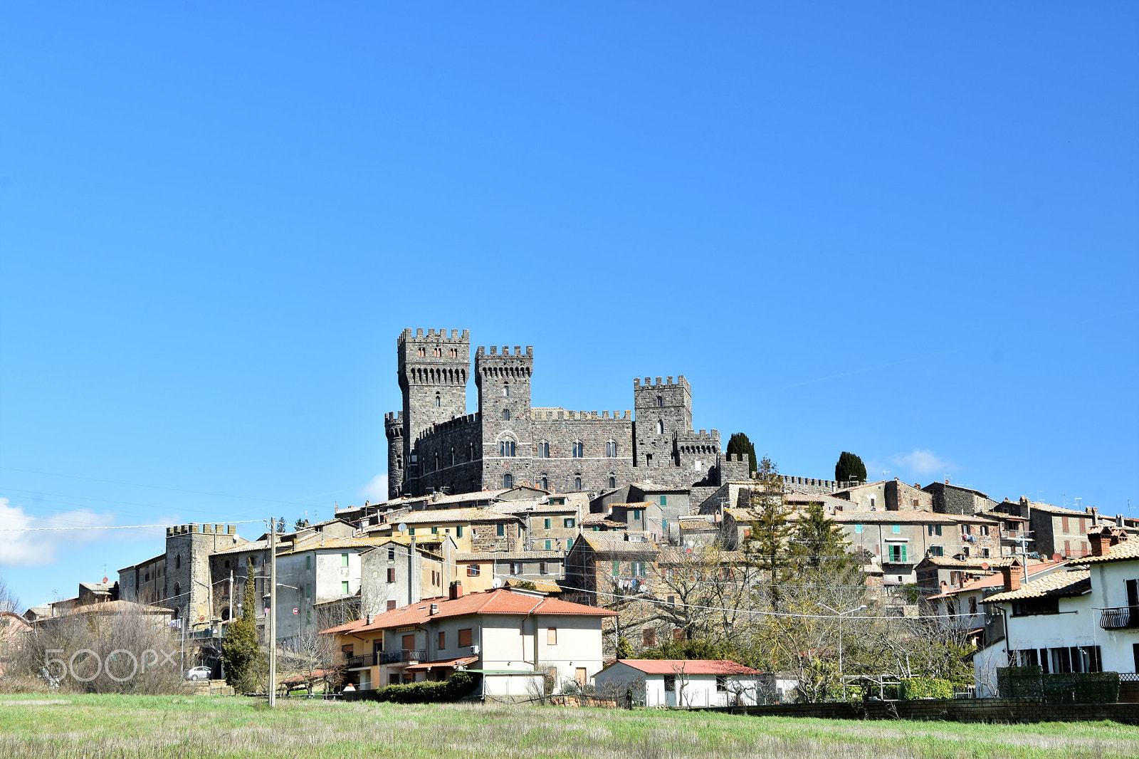 Nikon D5500 sample photo. Villages and woods photography