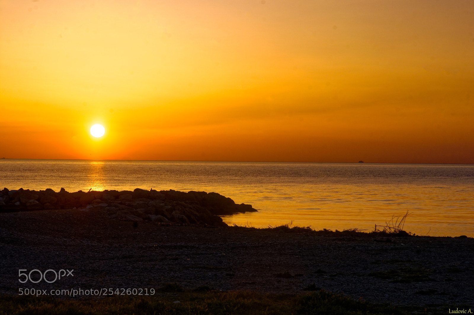 Sony Alpha DSLR-A700 sample photo. Lever de soleil sur photography