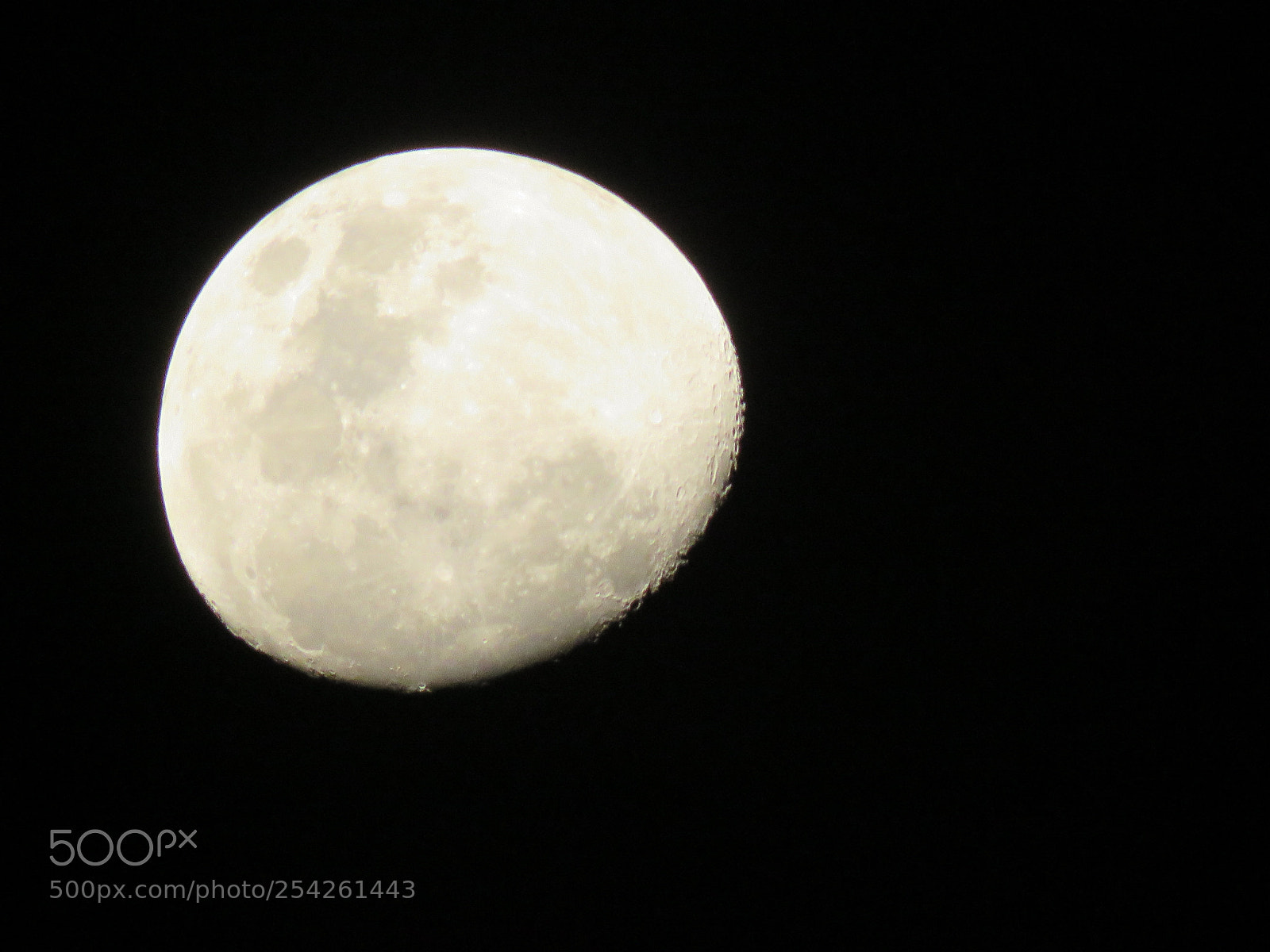 Canon PowerShot SX60 HS sample photo. Moon in the dark photography