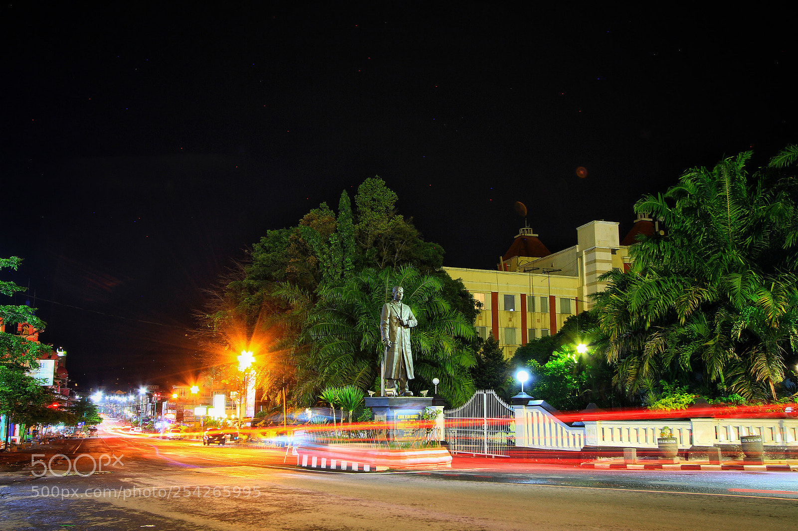 Canon EOS 7D sample photo. The lighttrail on soedirman photography