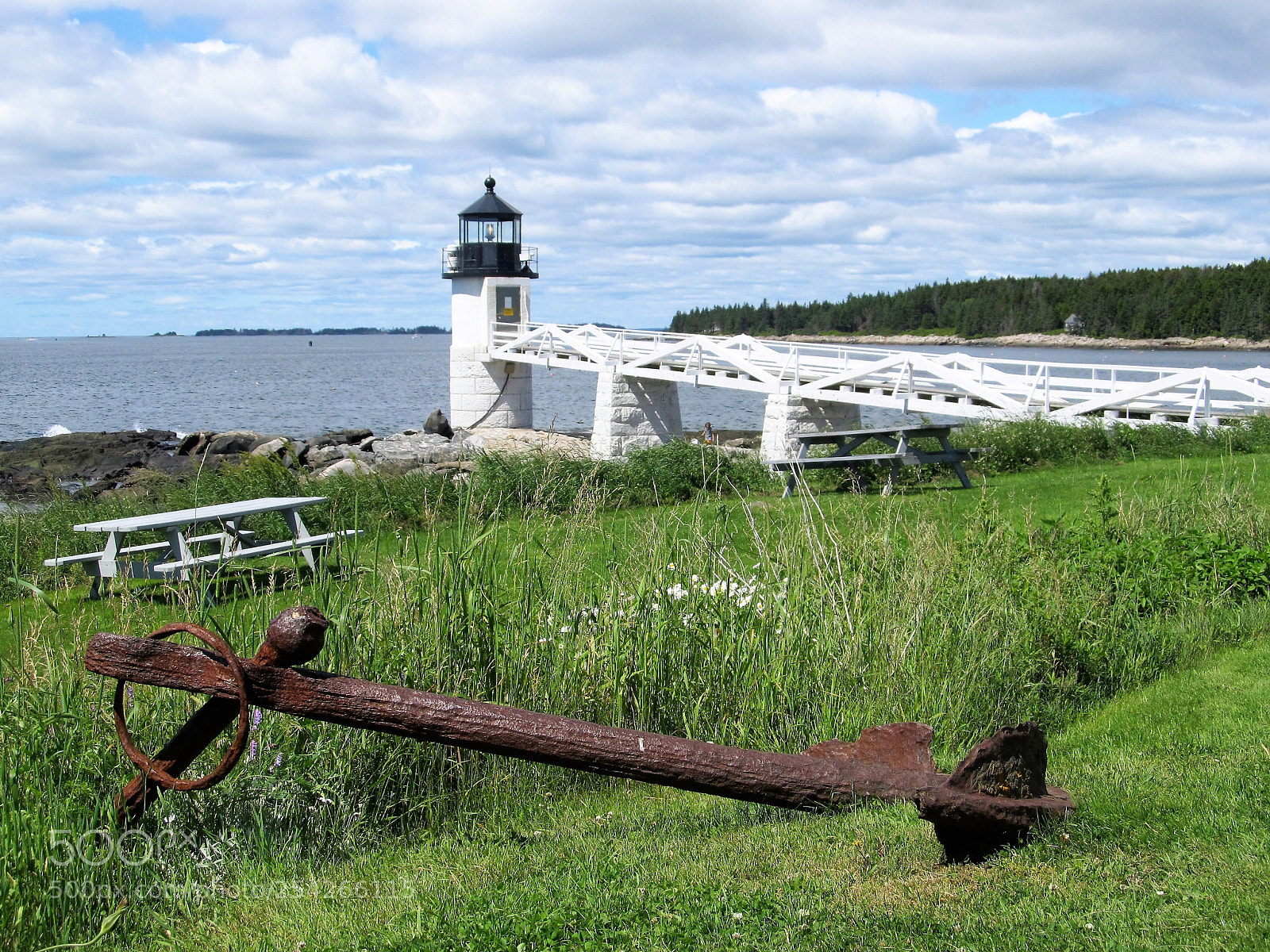 Canon PowerShot SX130 IS sample photo. Marshall point lighthouse photography