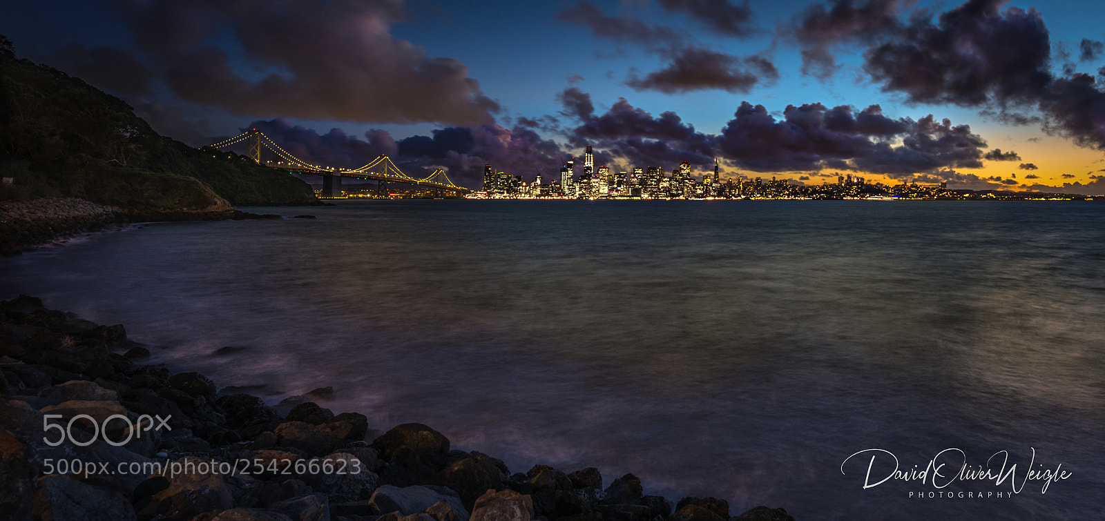 Nikon D810 sample photo. Treasure island evening view photography