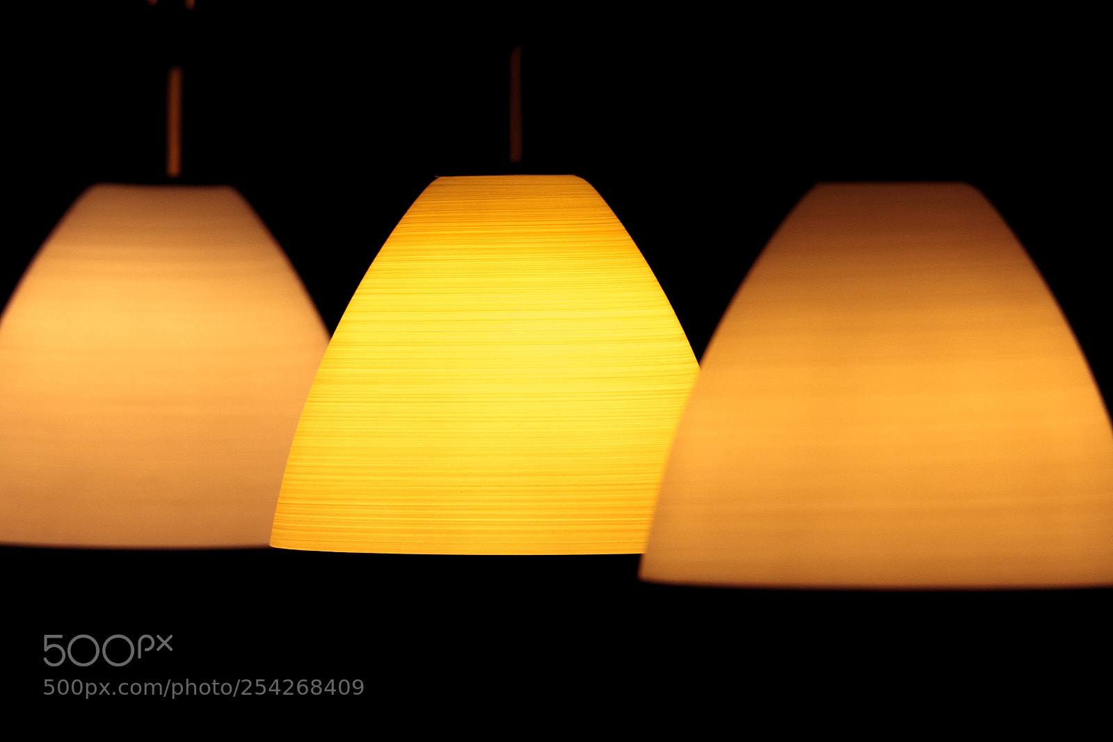 Canon EOS 5D Mark II sample photo. Lamps in the dark photography
