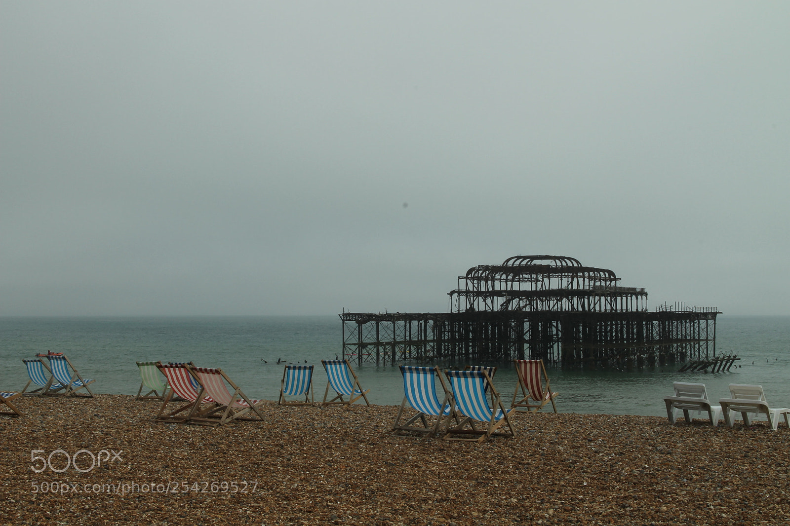 Canon EOS 1100D (EOS Rebel T3 / EOS Kiss X50) sample photo. Derelict west pier brighton photography