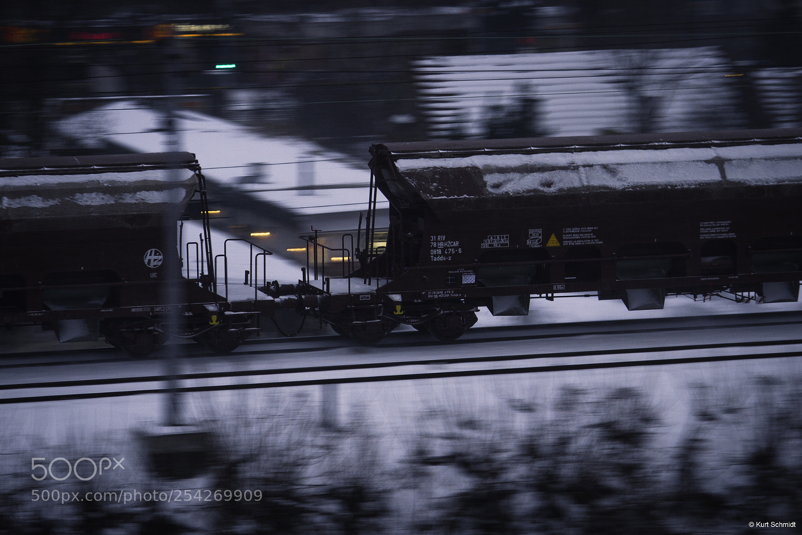 Canon EOS 7D sample photo. The passing train photography