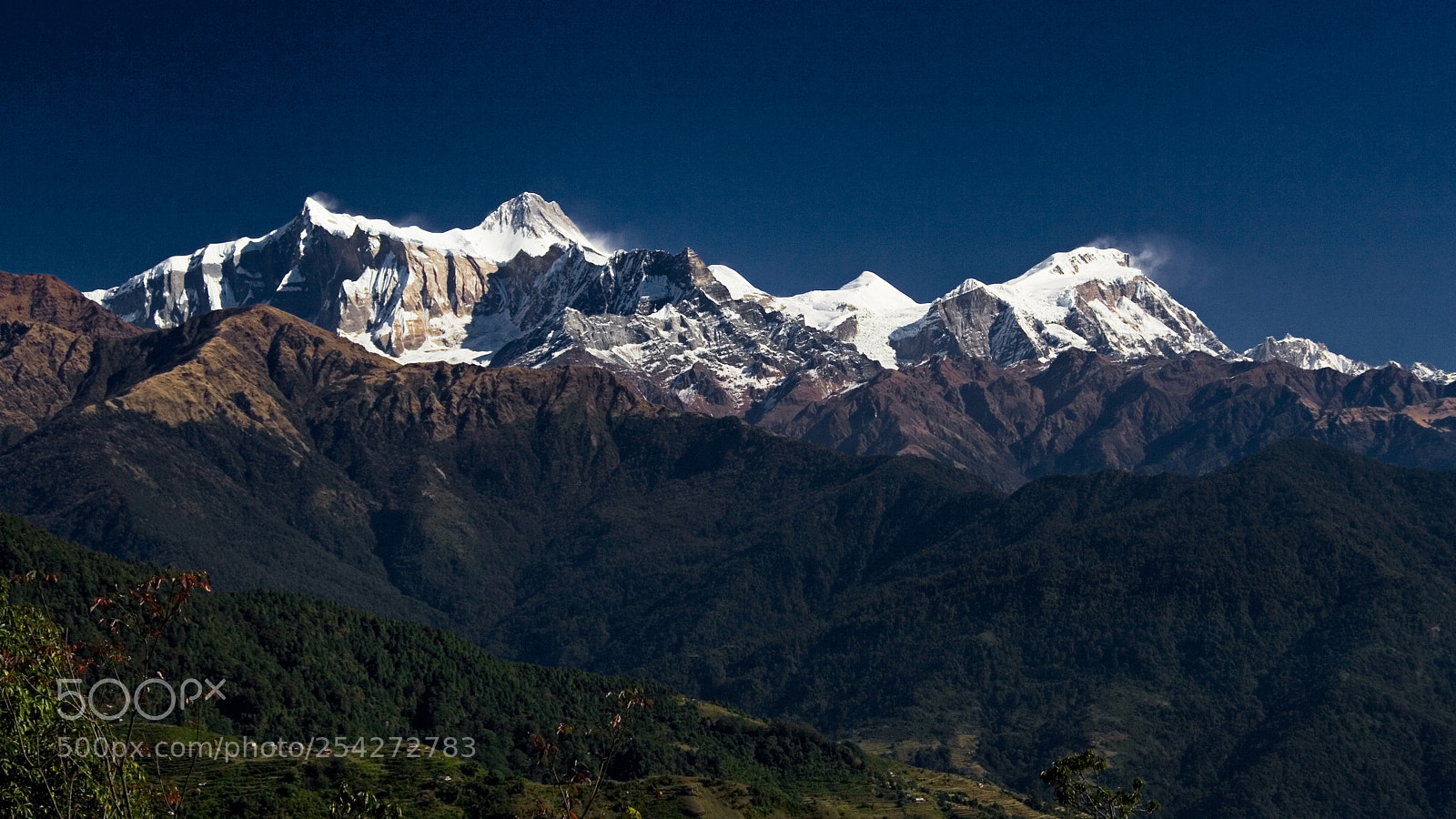 Canon EOS 350D (EOS Digital Rebel XT / EOS Kiss Digital N) sample photo. Annapurna himal photography