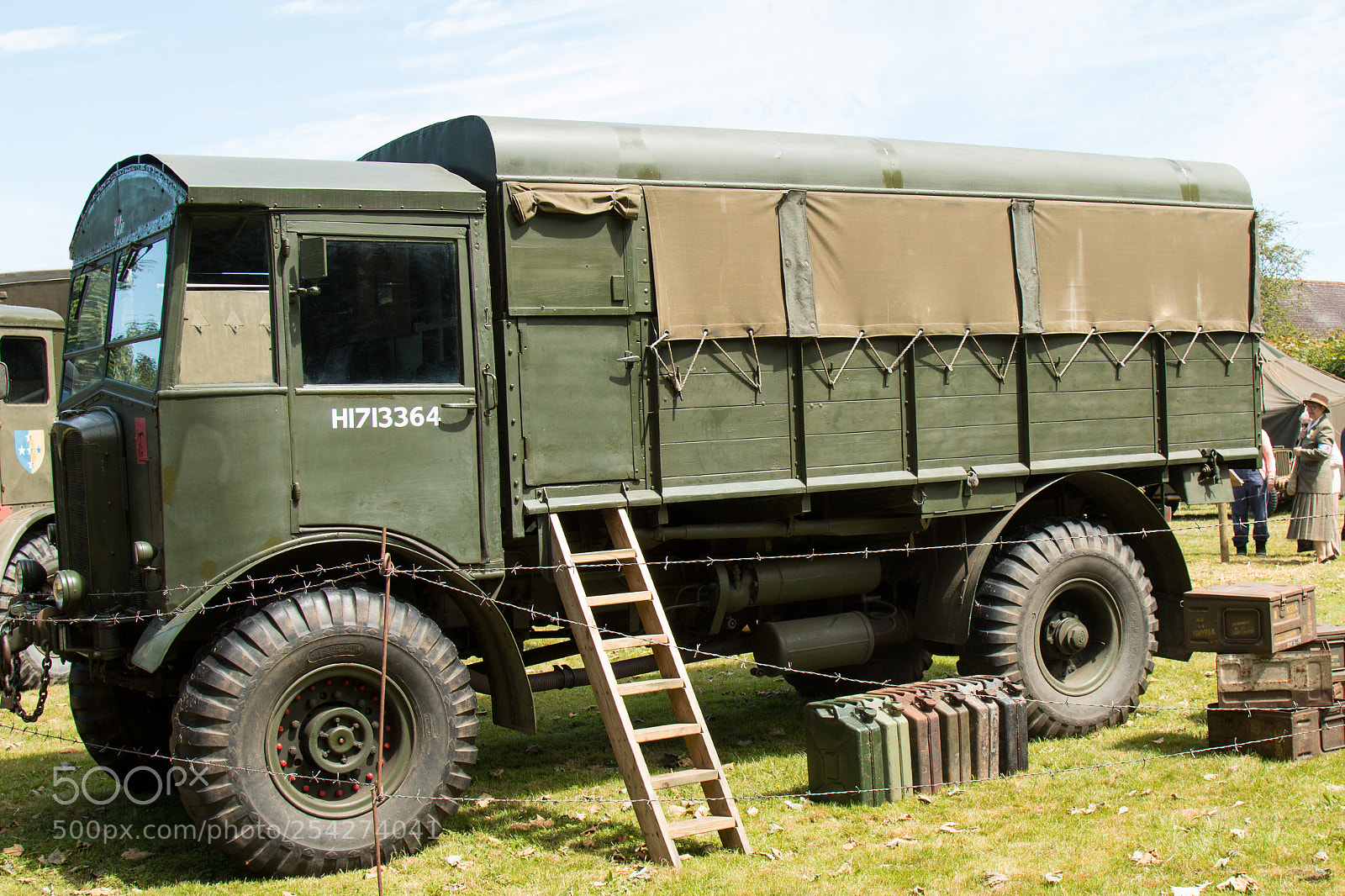 Canon EOS 70D sample photo. British army truck 1944 photography