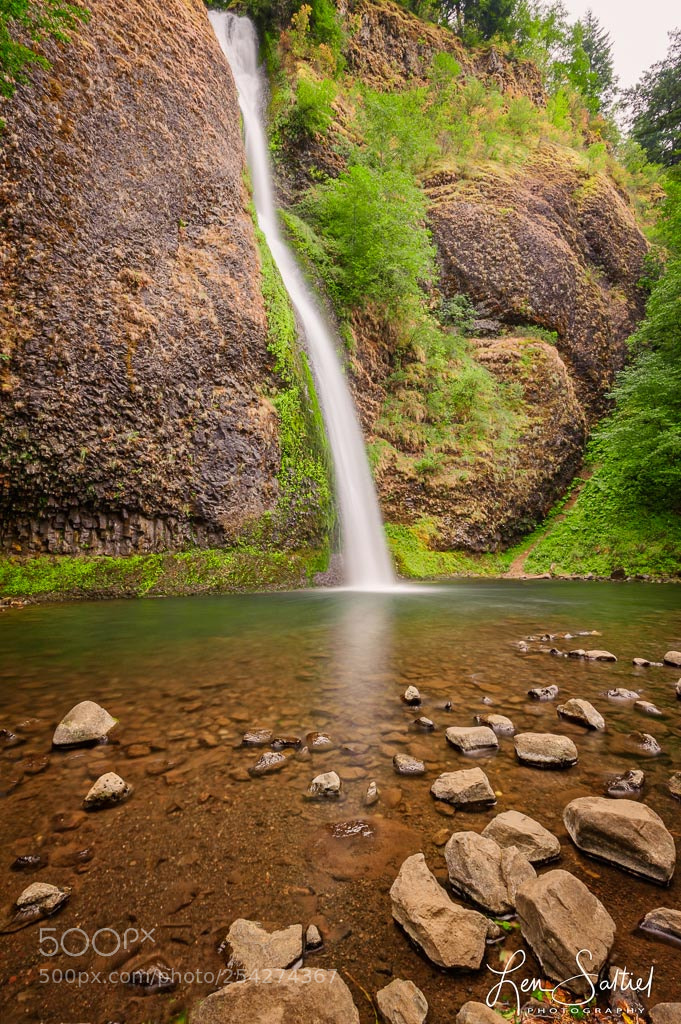 Nikon D700 sample photo. Horsetail falls photography