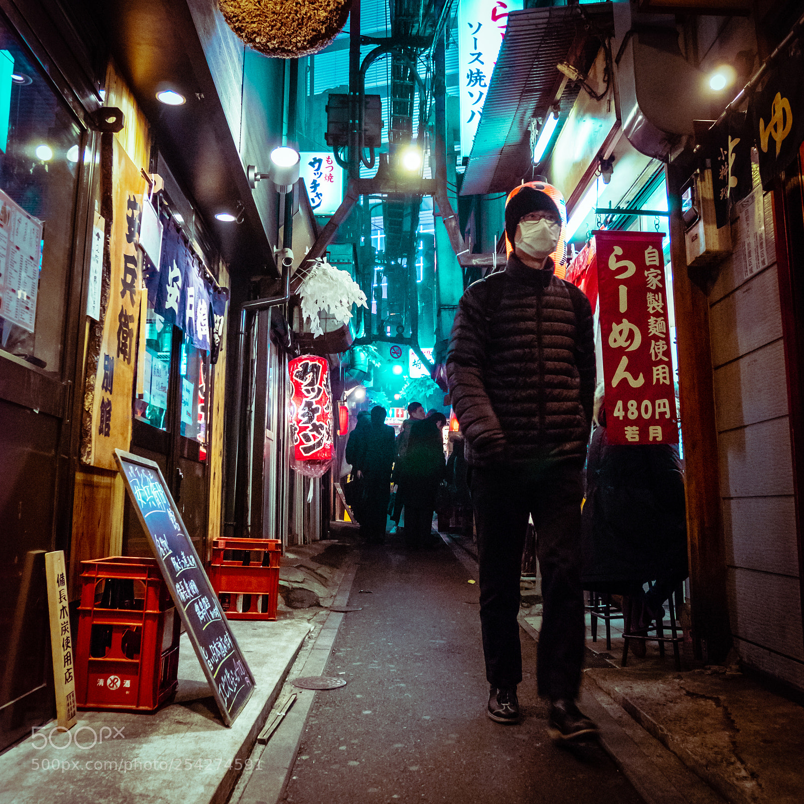 Panasonic Lumix DMC-GX85 (Lumix DMC-GX80 / Lumix DMC-GX7 Mark II) sample photo. Tokyo's back alleys photography