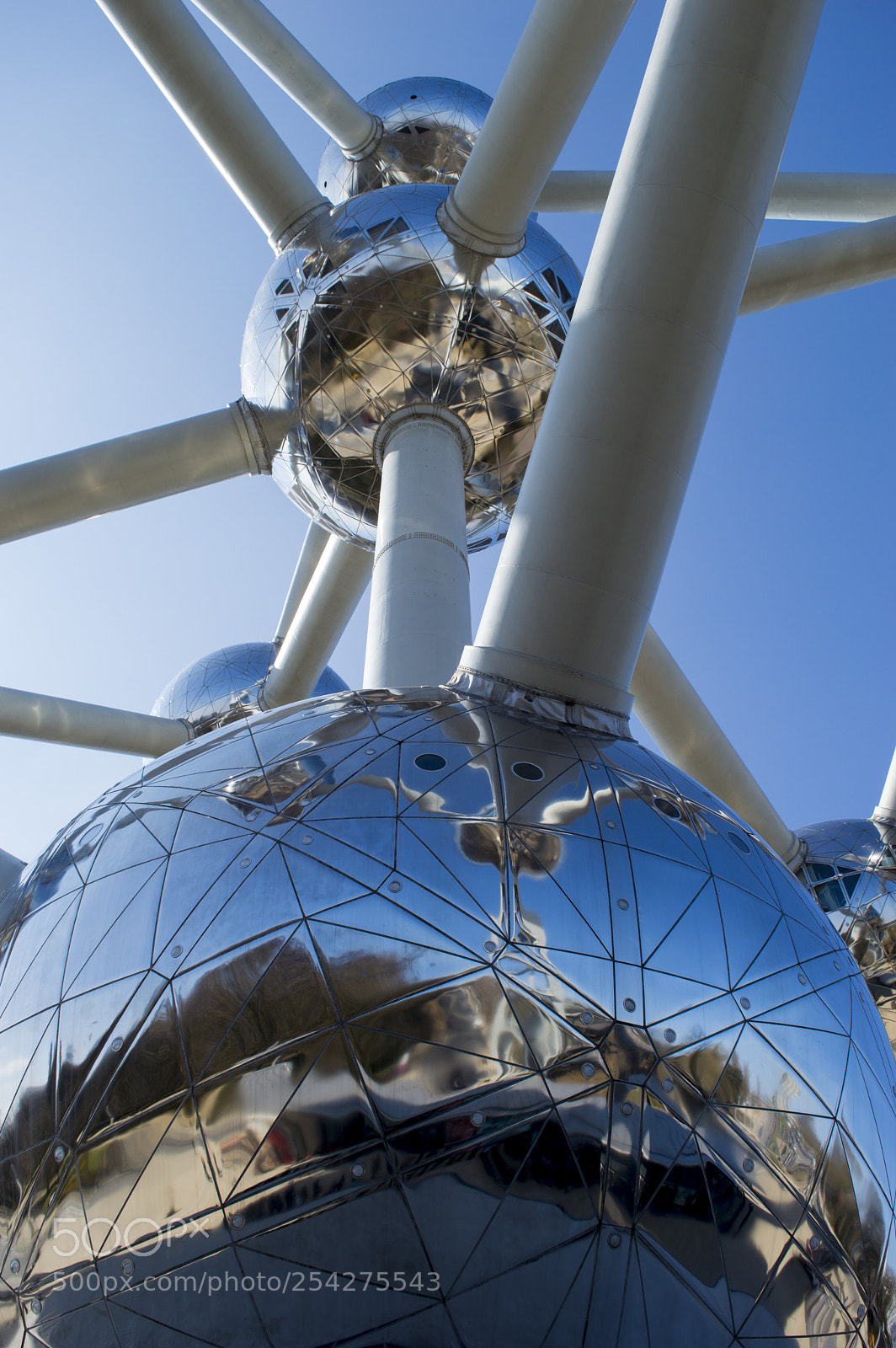 Nikon D3200 sample photo. Atomium photography
