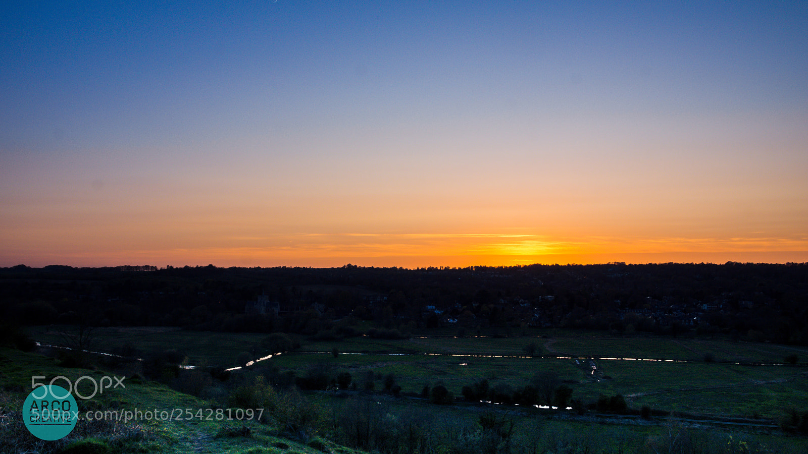 Sony SLT-A65 (SLT-A65V) sample photo. Sunset over winchester photography