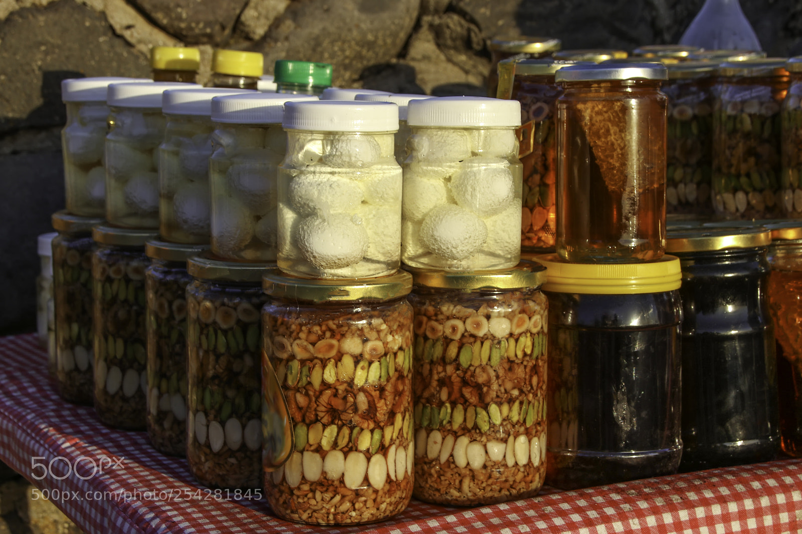Canon EOS 80D sample photo. Canned jars with cheese photography