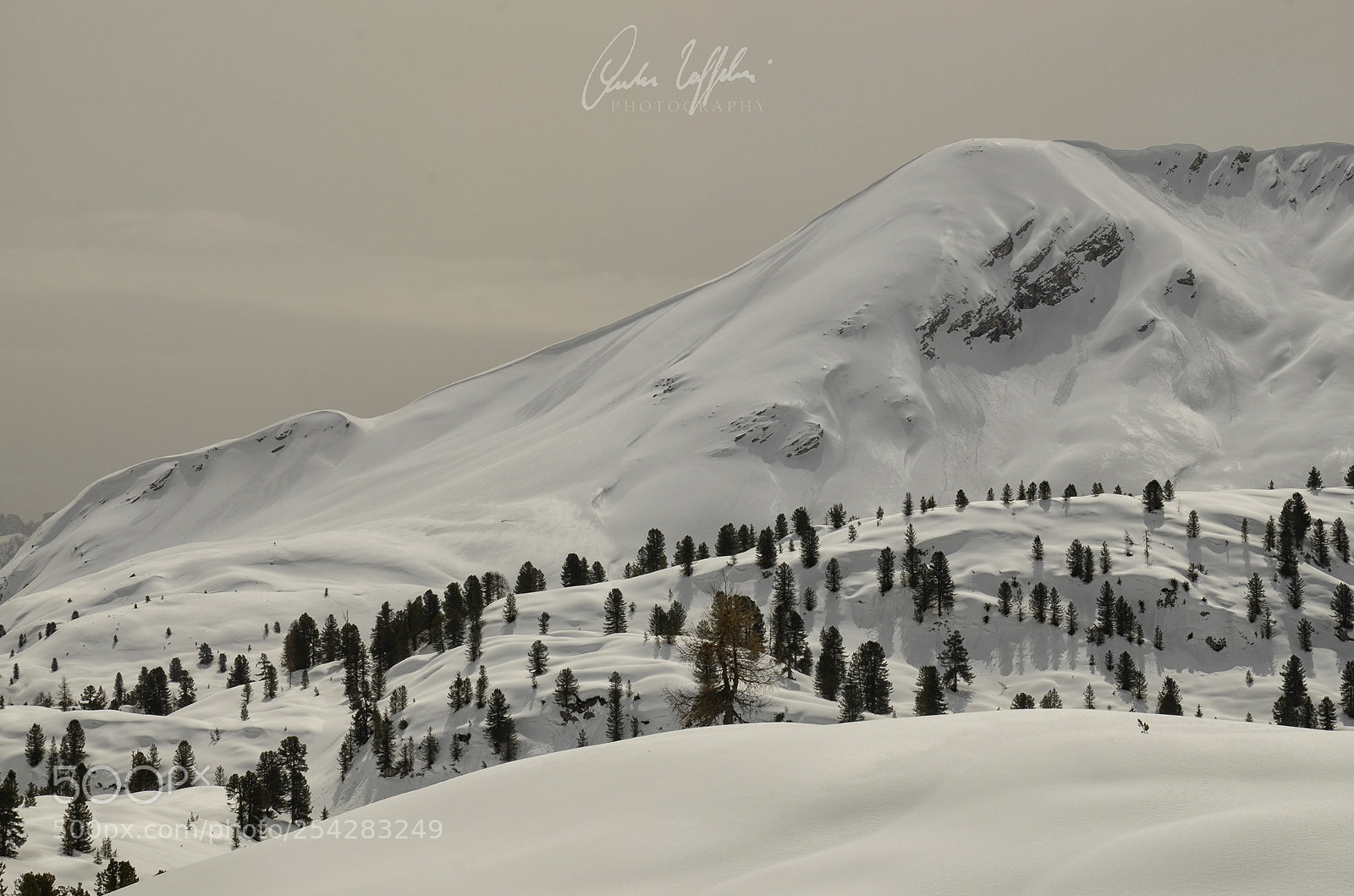Nikon D7000 sample photo. Saharian dust over alps photography