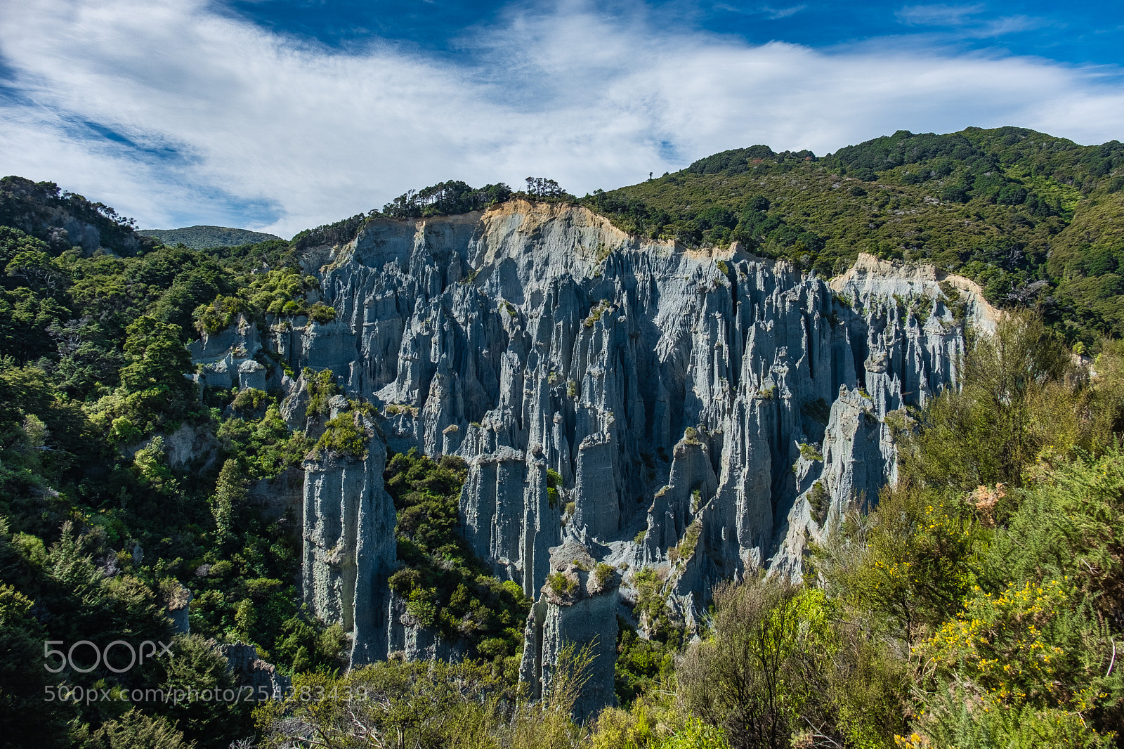 Fujifilm X-T2 sample photo. Putangirua pinnacles photography