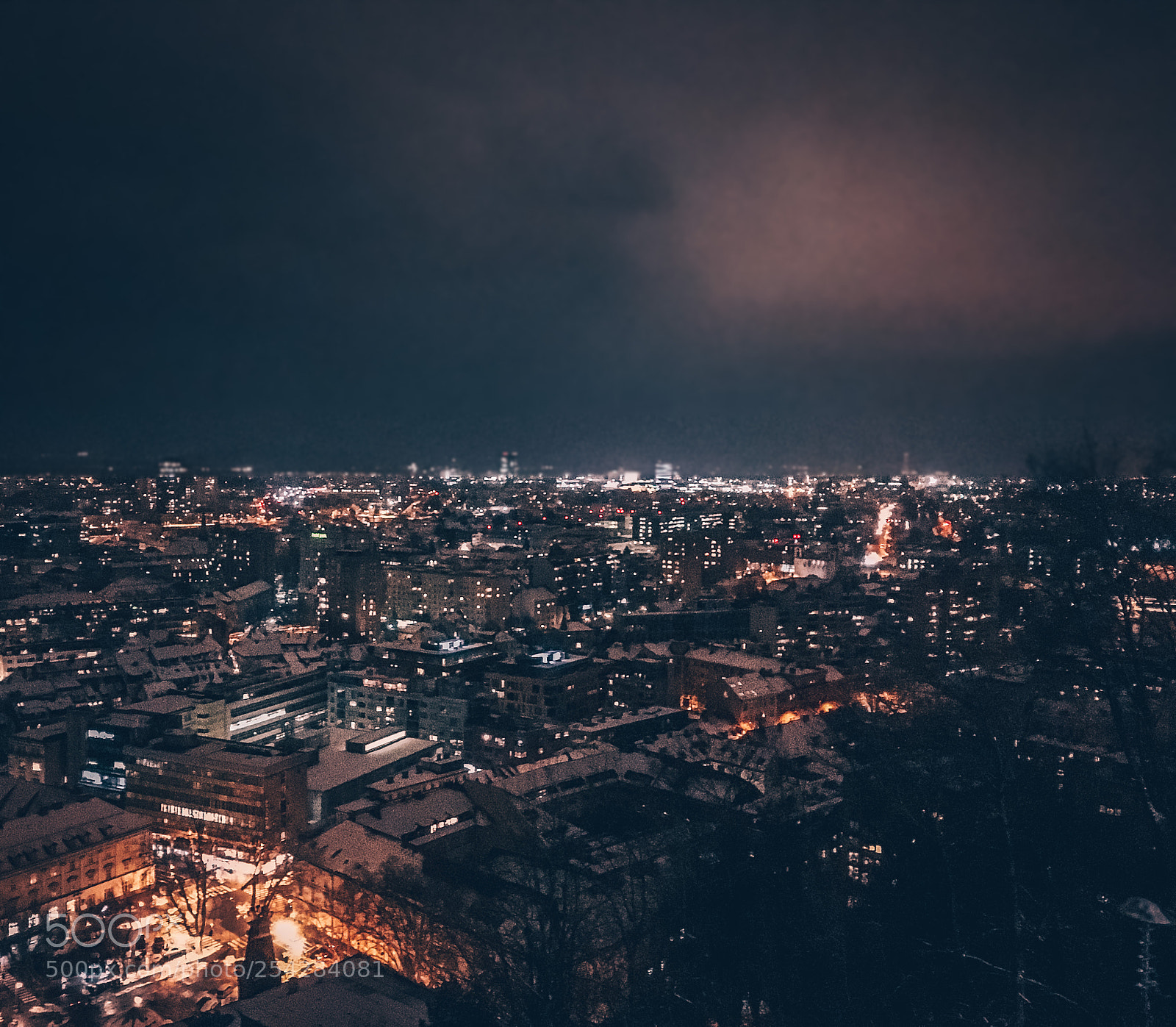 Apple iPhone SE sample photo. Ljubljana nightscape photography