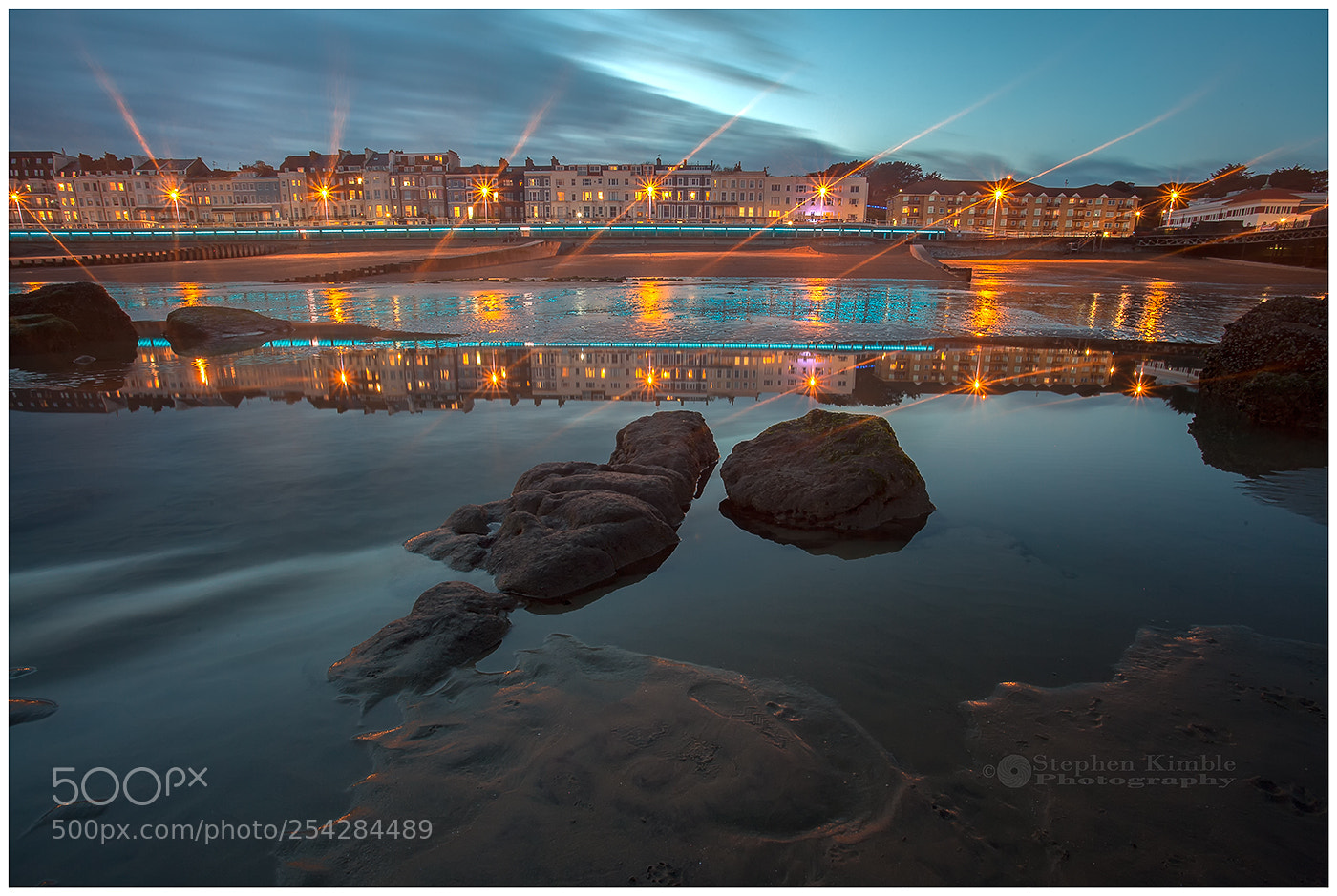 Canon EOS 5D Mark II sample photo. The blue hour photography