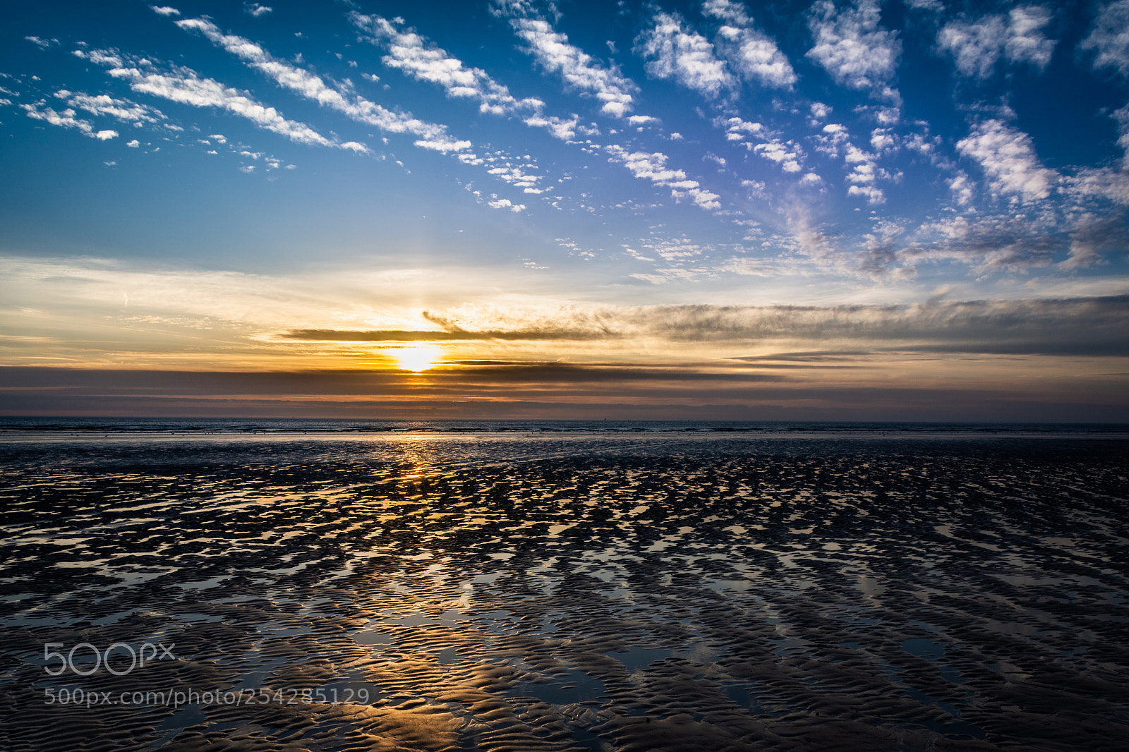 Nikon D7200 sample photo. Sunset clouds, blackpool april 2018 photography