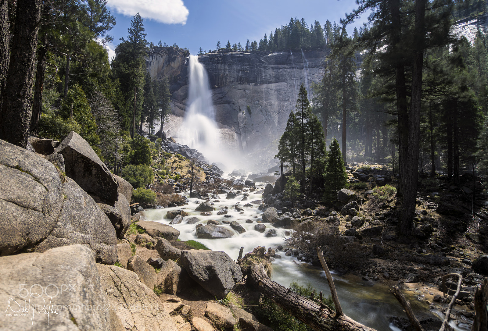Nikon D850 sample photo. Nevada falls photography