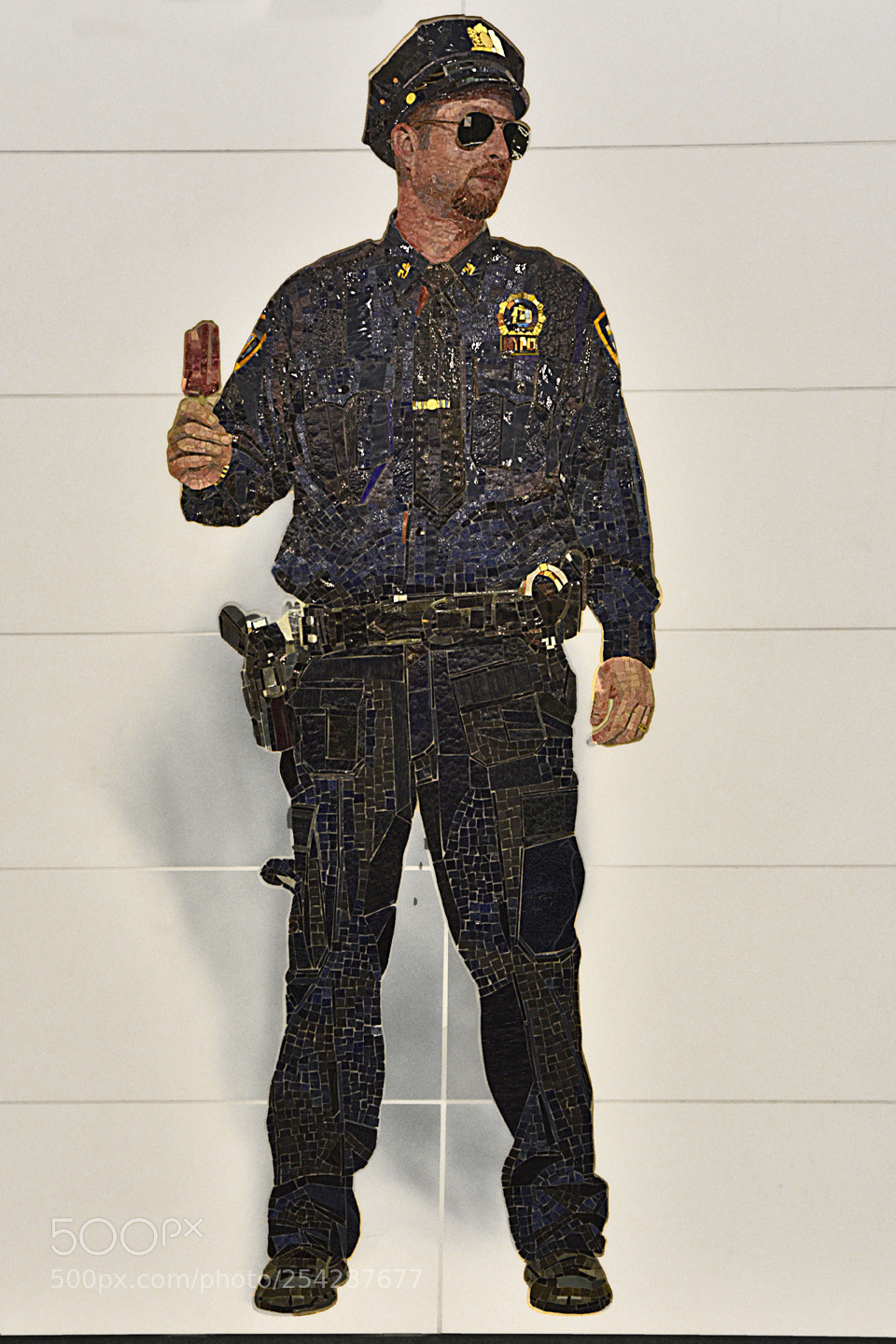 Nikon D3400 sample photo. Policeman photography