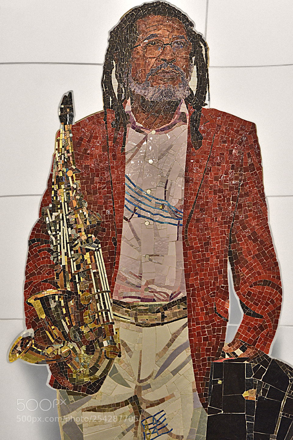 Nikon D3400 sample photo. Sax player photography