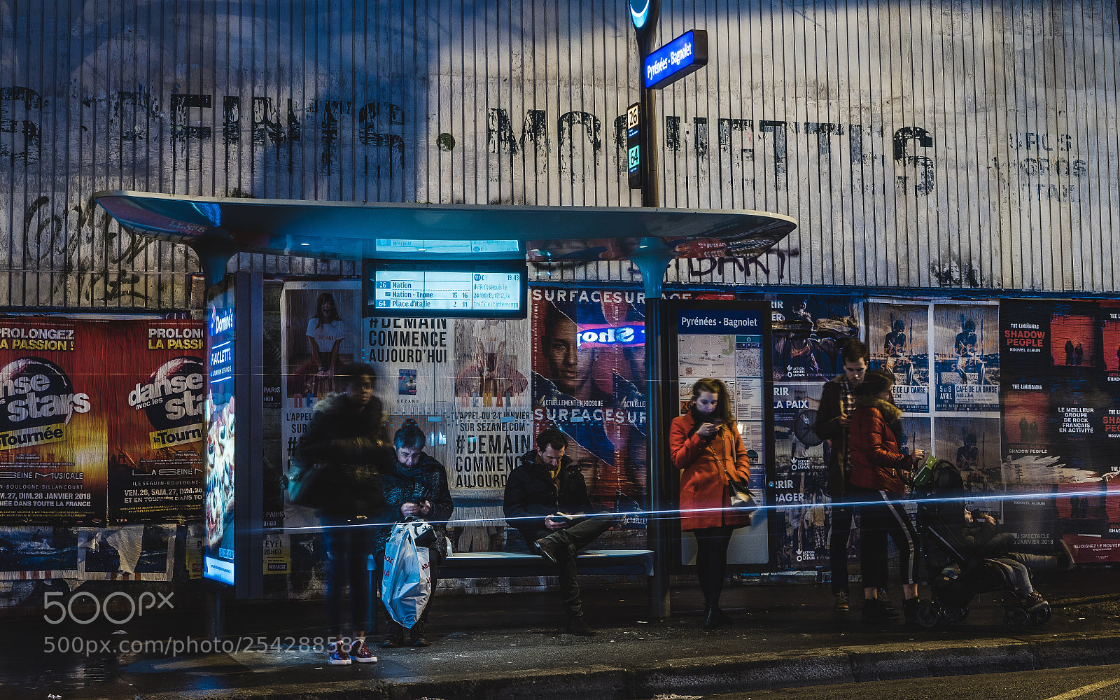 Panasonic Lumix DC-GH5 sample photo. Bus station photography