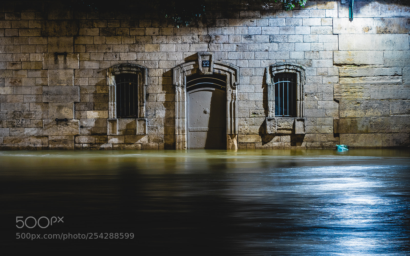 Panasonic Lumix DC-GH5 sample photo. Paris flooded photography