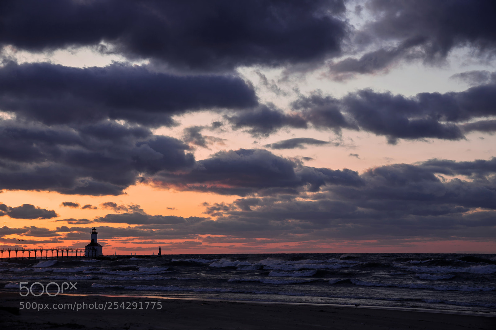 Sony a7 II sample photo. Michigan city lighthouse photography