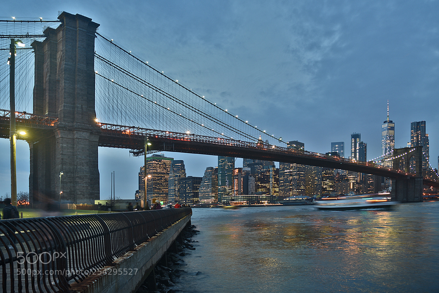 Nikon D3400 sample photo. Brooklyn briodge at night photography