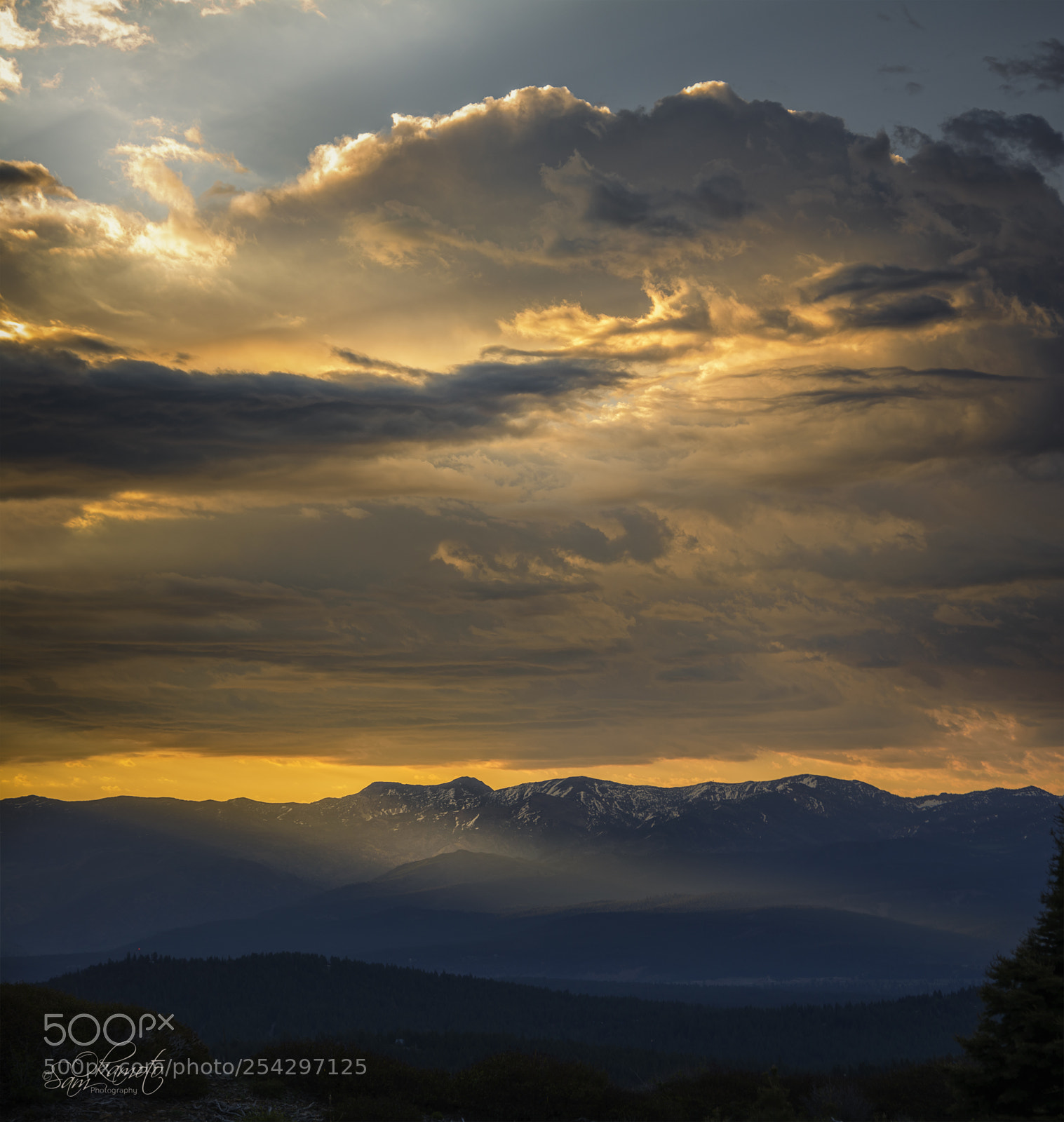 Nikon D7100 sample photo. Sierra morning photography