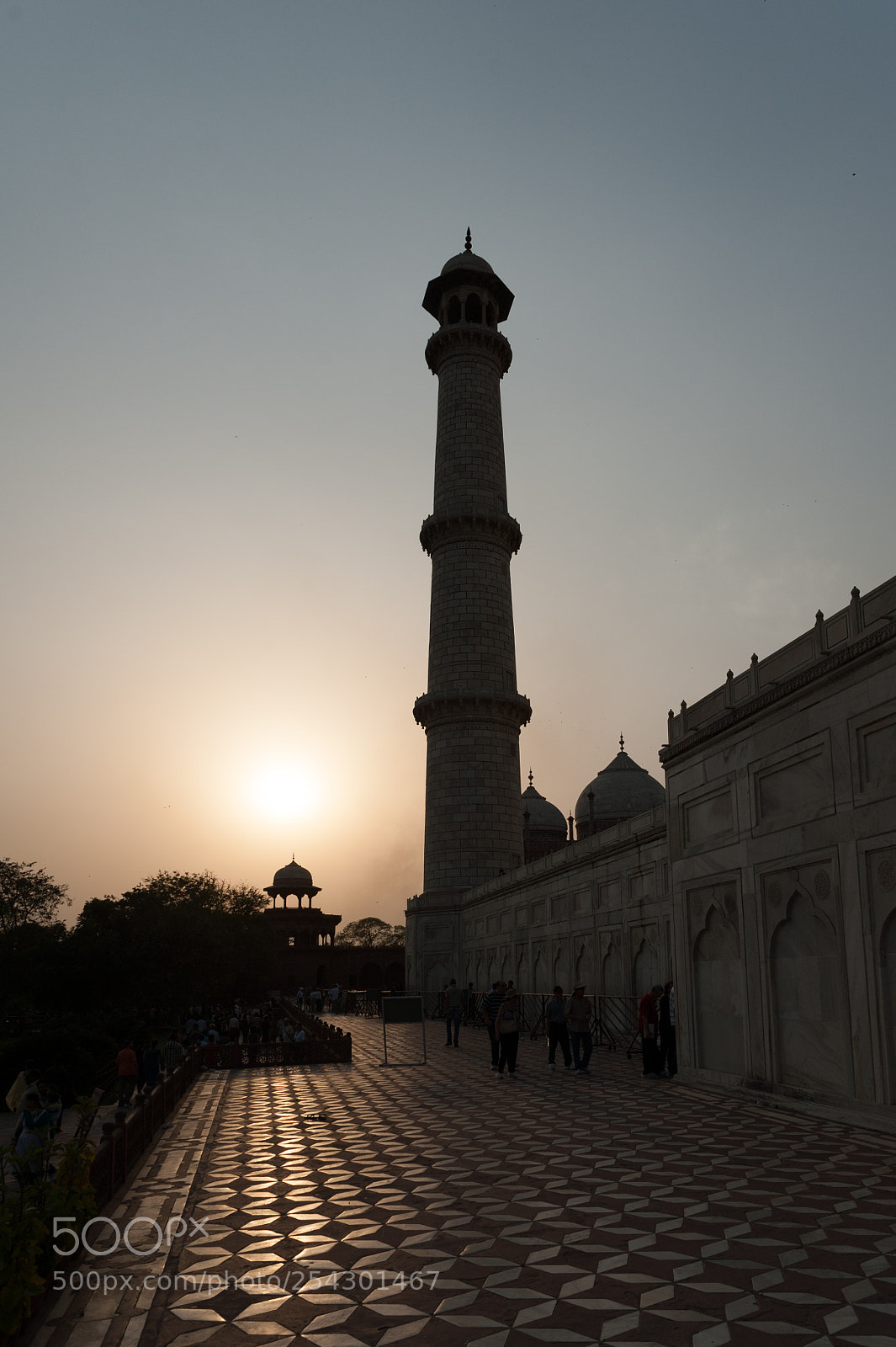 Nikon D700 sample photo. Taj mahal sunset photography