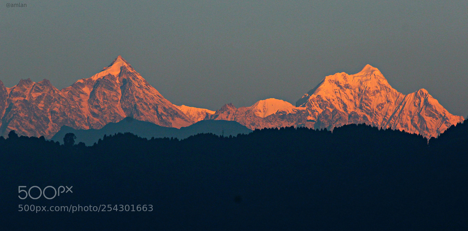 Canon EF-S 55-250mm F4-5.6 IS II sample photo. Kangchenjunga from gangtok photography
