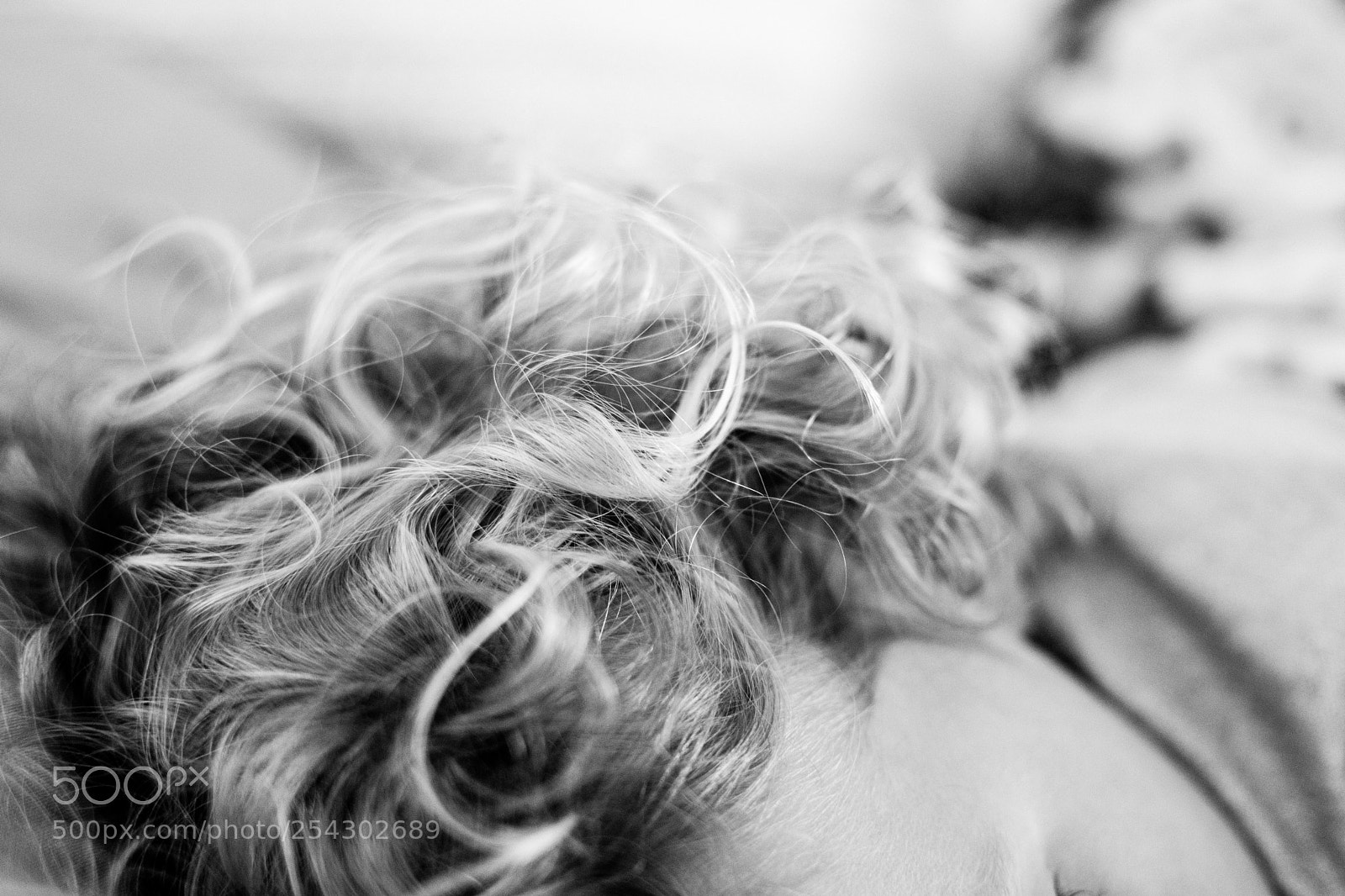 Nikon D7200 sample photo. Sleeping curls photography