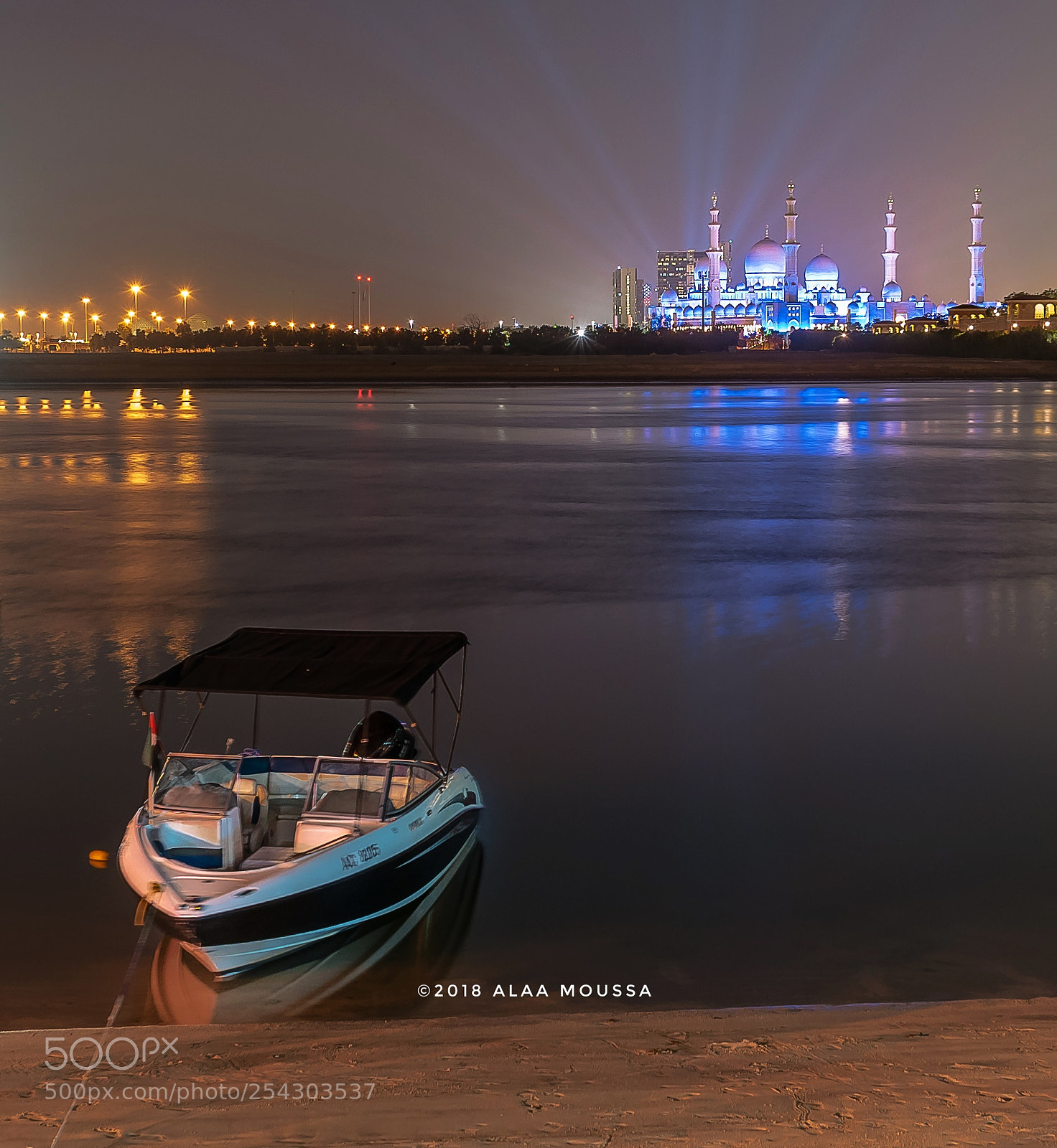 Nikon D5600 sample photo. Boat and the mosque photography