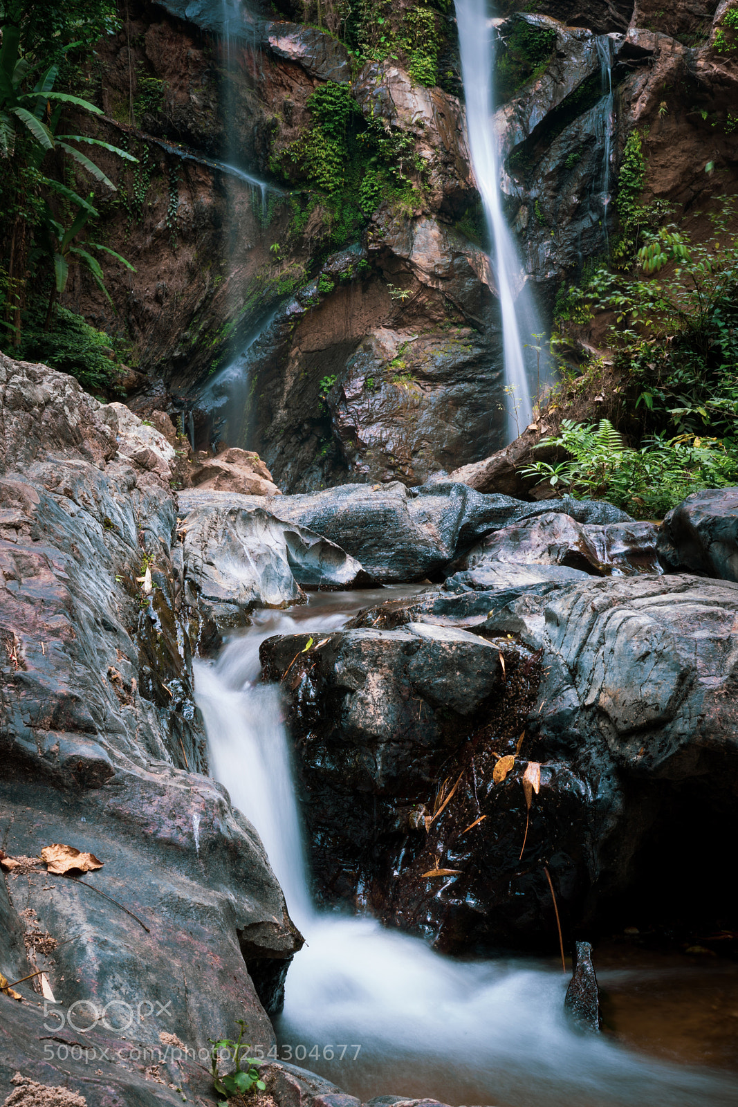 Sony a7 II sample photo. Mork fa waterfall photography