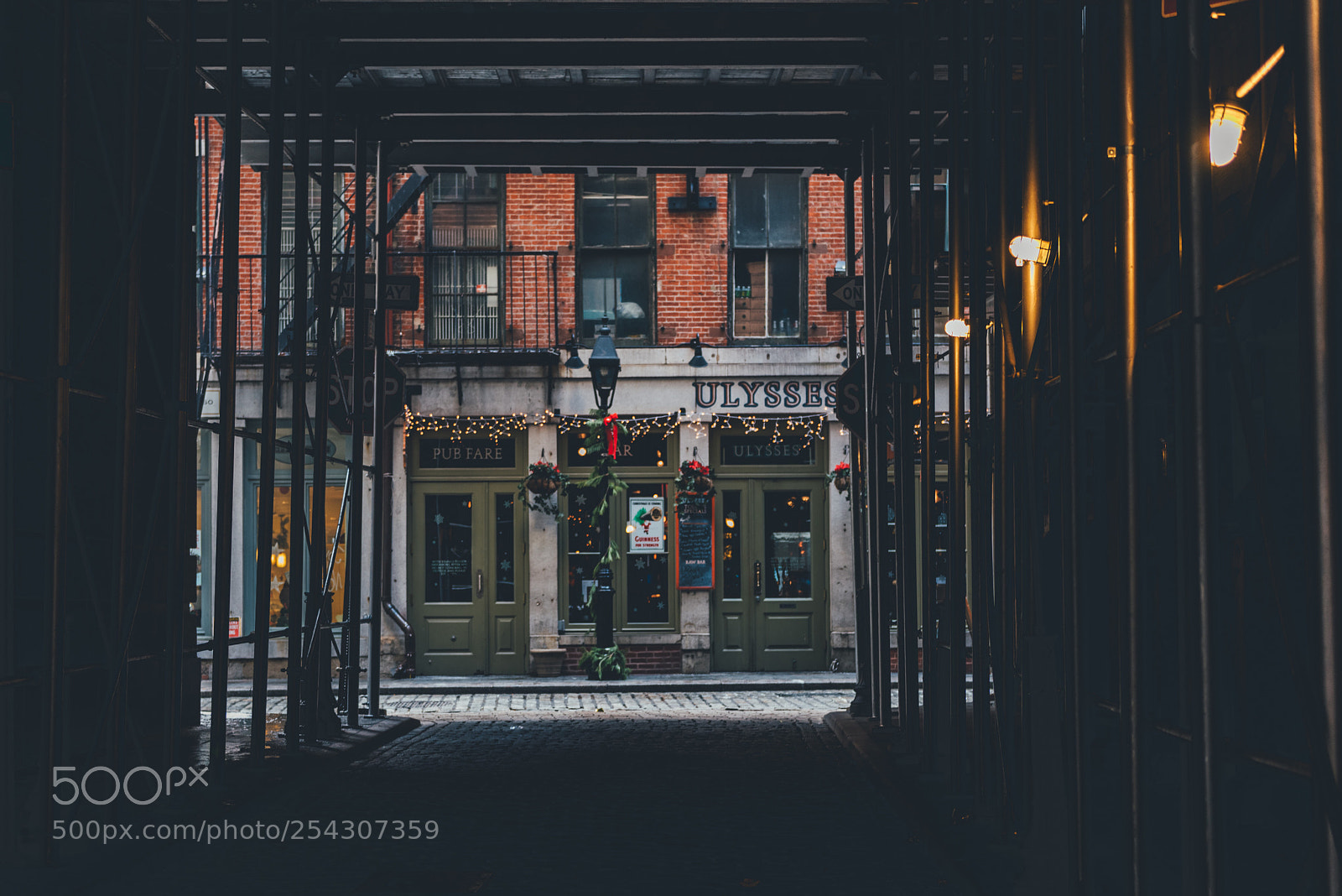 Nikon D810 sample photo. Side street photography