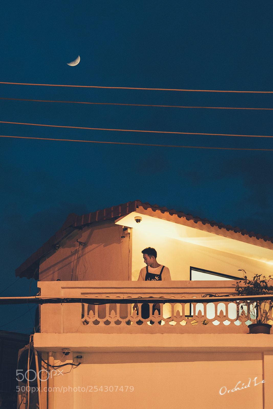 Fujifilm X-E2 sample photo. Moonlight photography