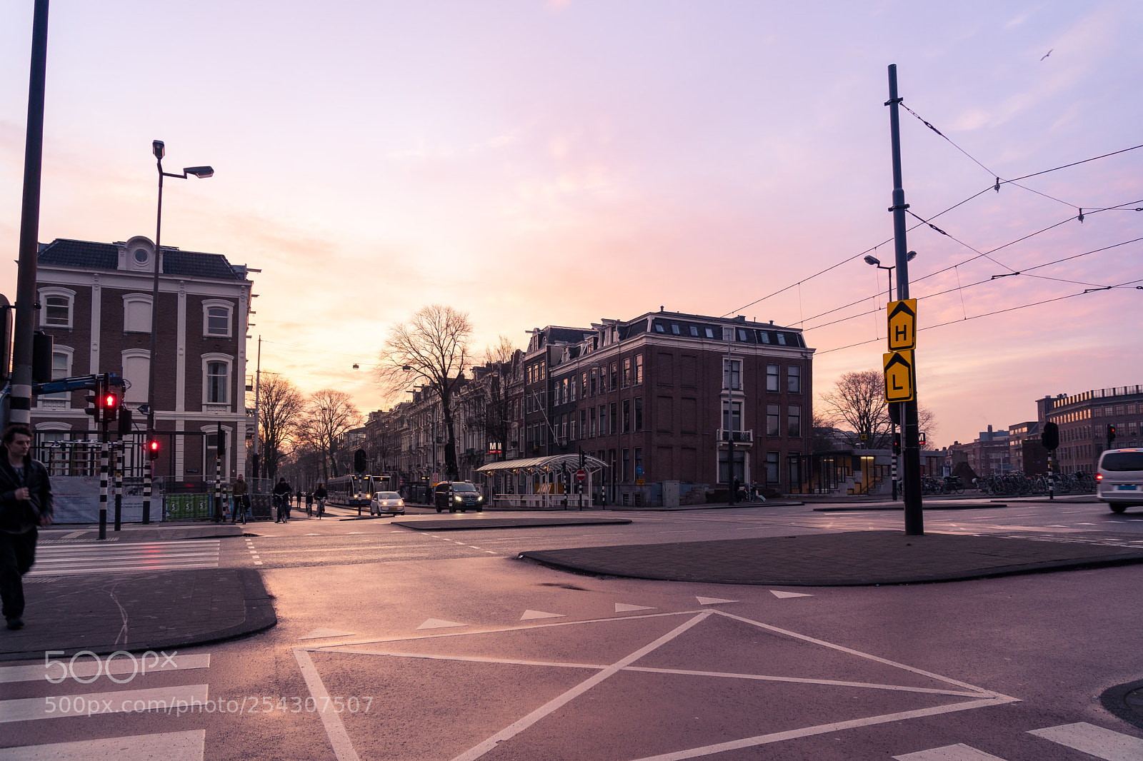 Sony a6500 sample photo. Amsterdam sunrise photography